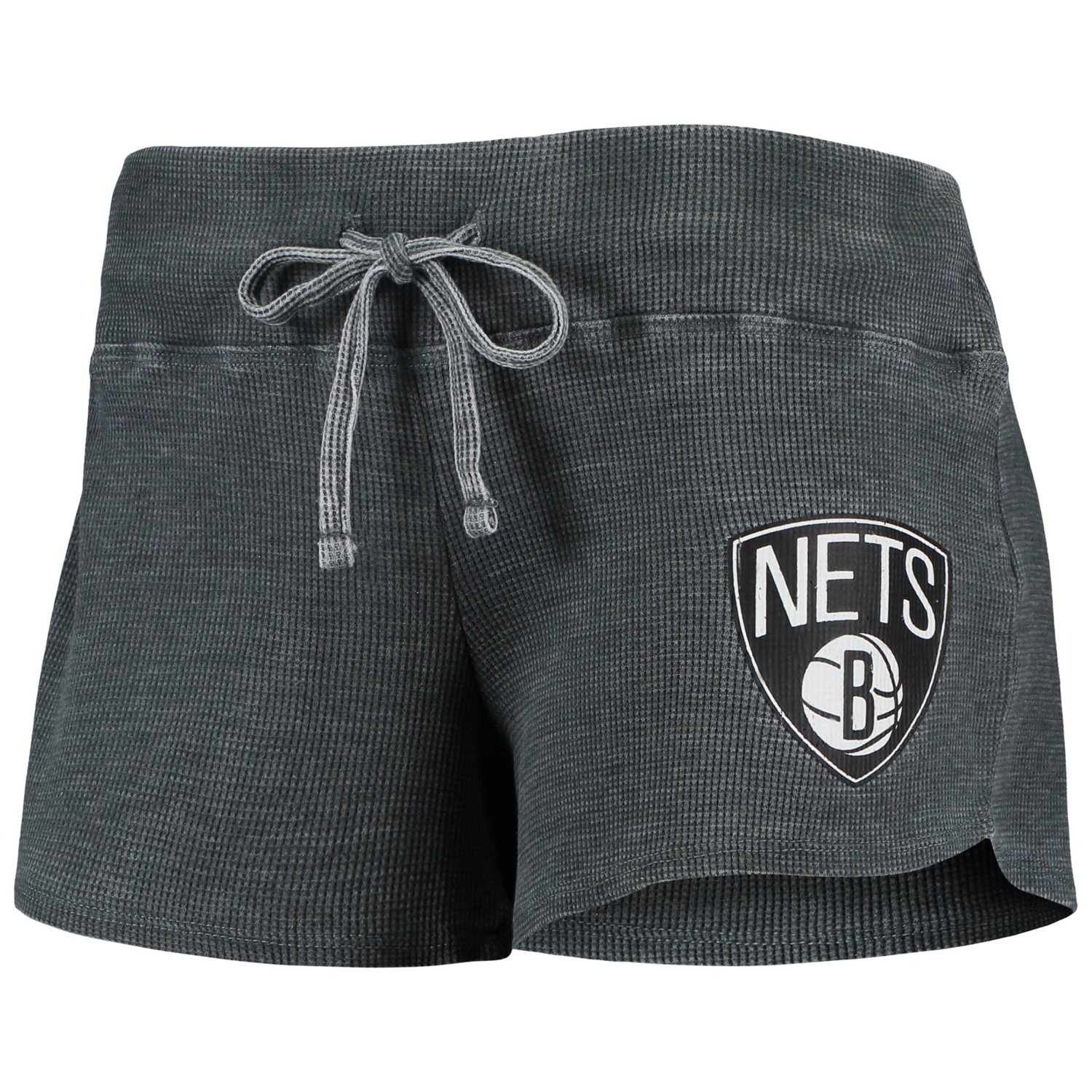 Concepts Sport / Brooklyn Nets Resurgence Slub Burnout Raglan T-Shirt  Shorts Sleep Set                                          - view number 4