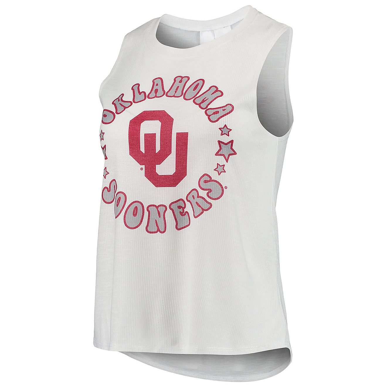Concepts Sport / Oklahoma Sooners Ultimate Flannel Tank Top  Shorts Sleep Set                                                    - view number 2