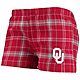 Concepts Sport / Oklahoma Sooners Ultimate Flannel Tank Top  Shorts Sleep Set                                                    - view number 4