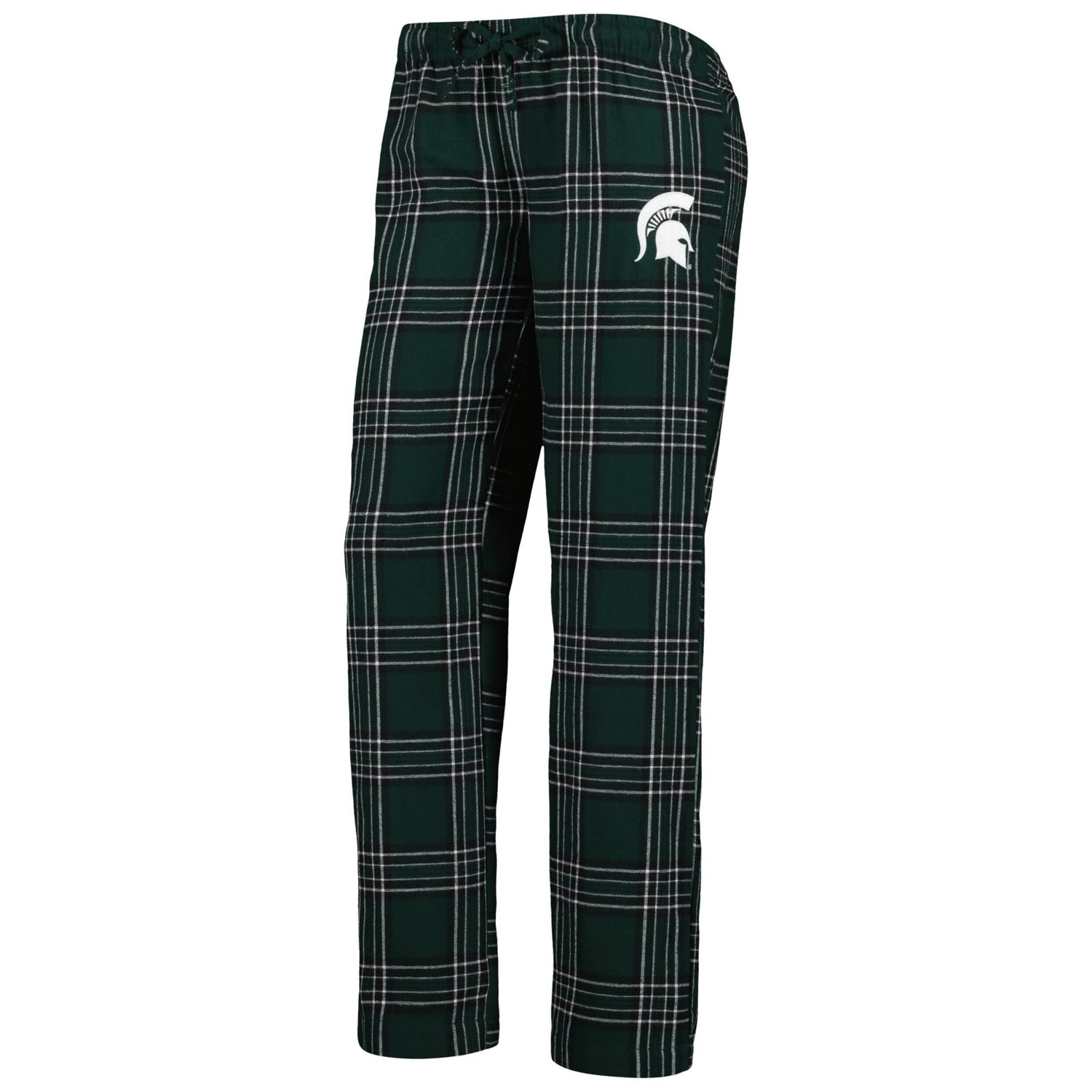 Concepts Sport /Black Michigan State Spartans Badge T-Shirt  Flannel Pants Sleep Set