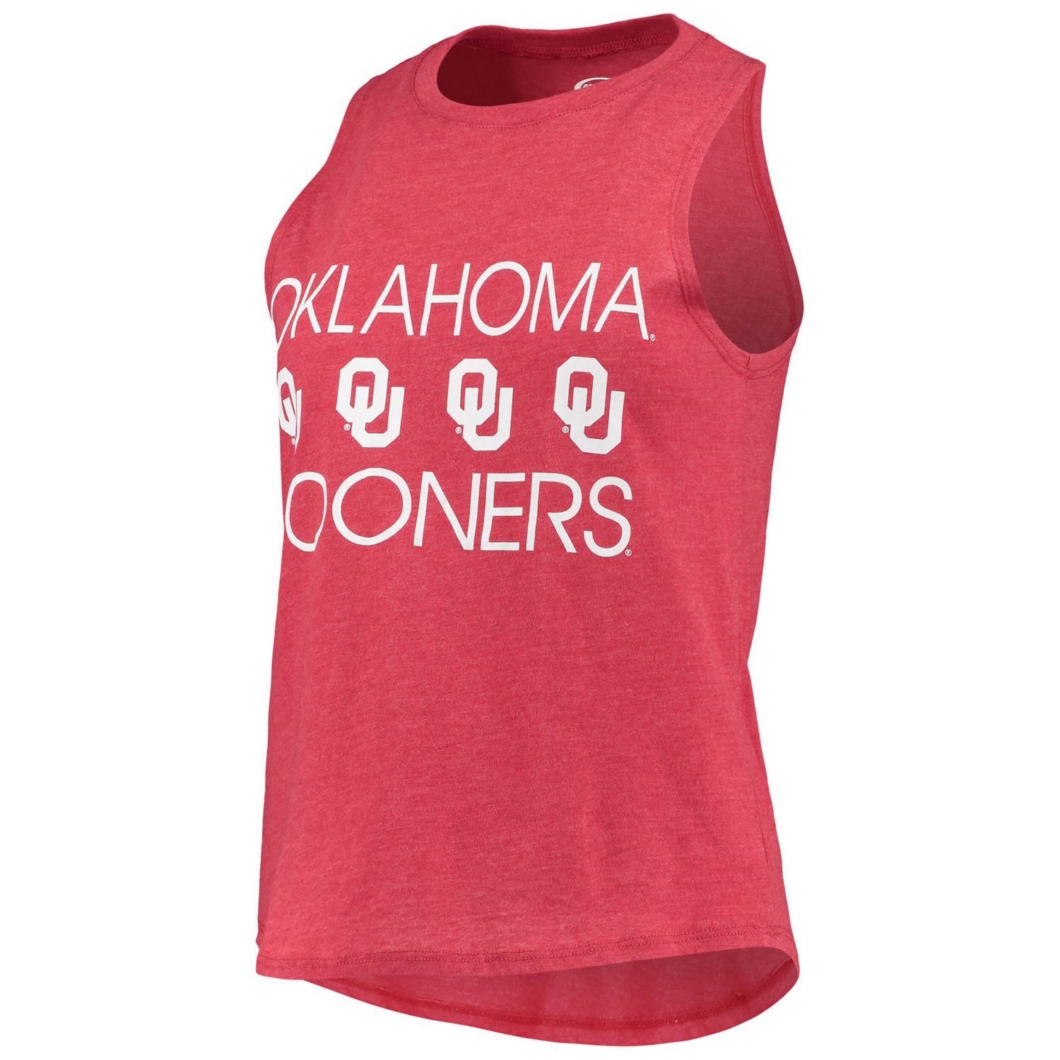 Concepts Sport /Charcoal Oklahoma Sooners Team Tank Top  Pants Sleep Set - view number 2