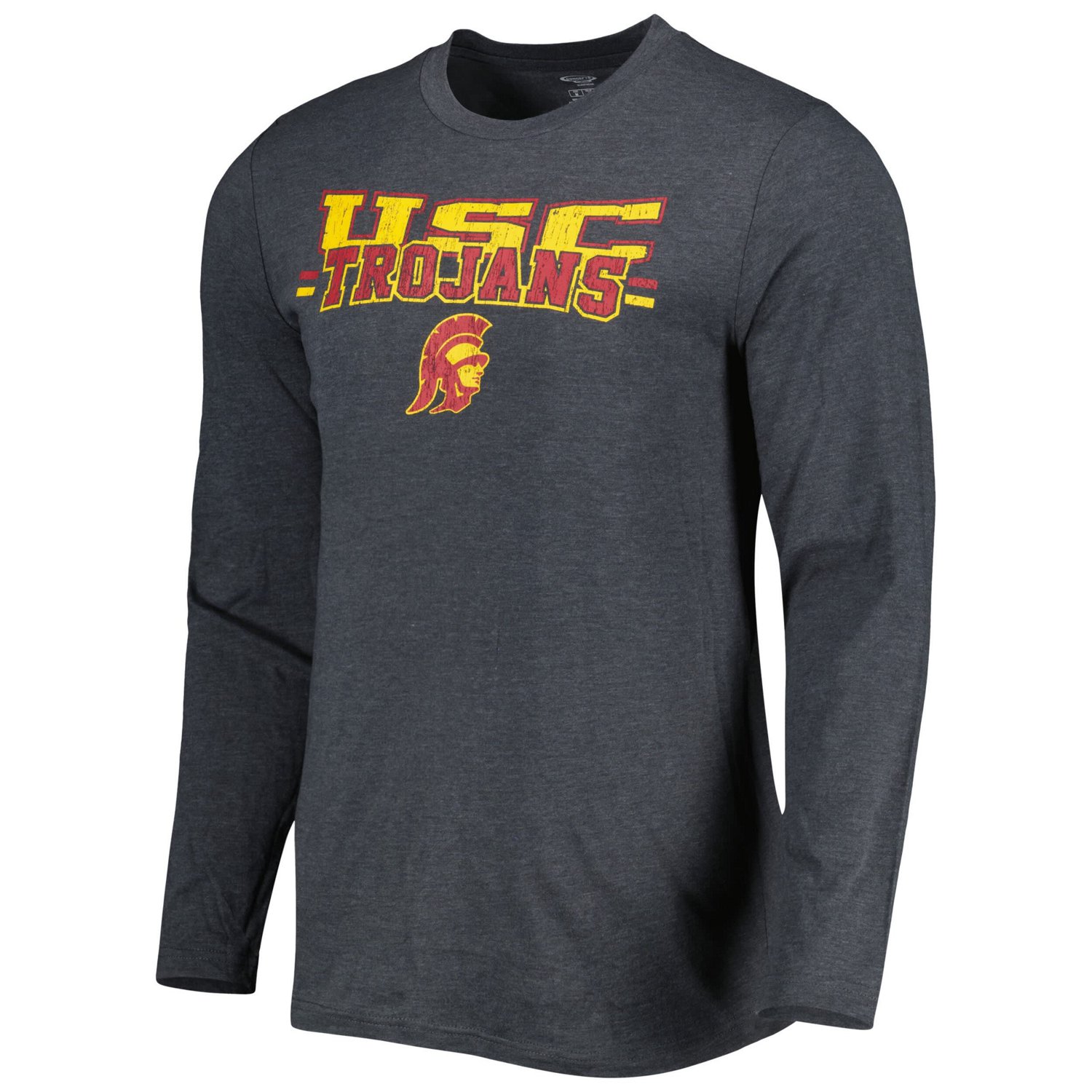 Concepts Sport /Charcoal USC Trojans Meter Long Sleeve T-Shirt  Pants Sleep Set - view number 2