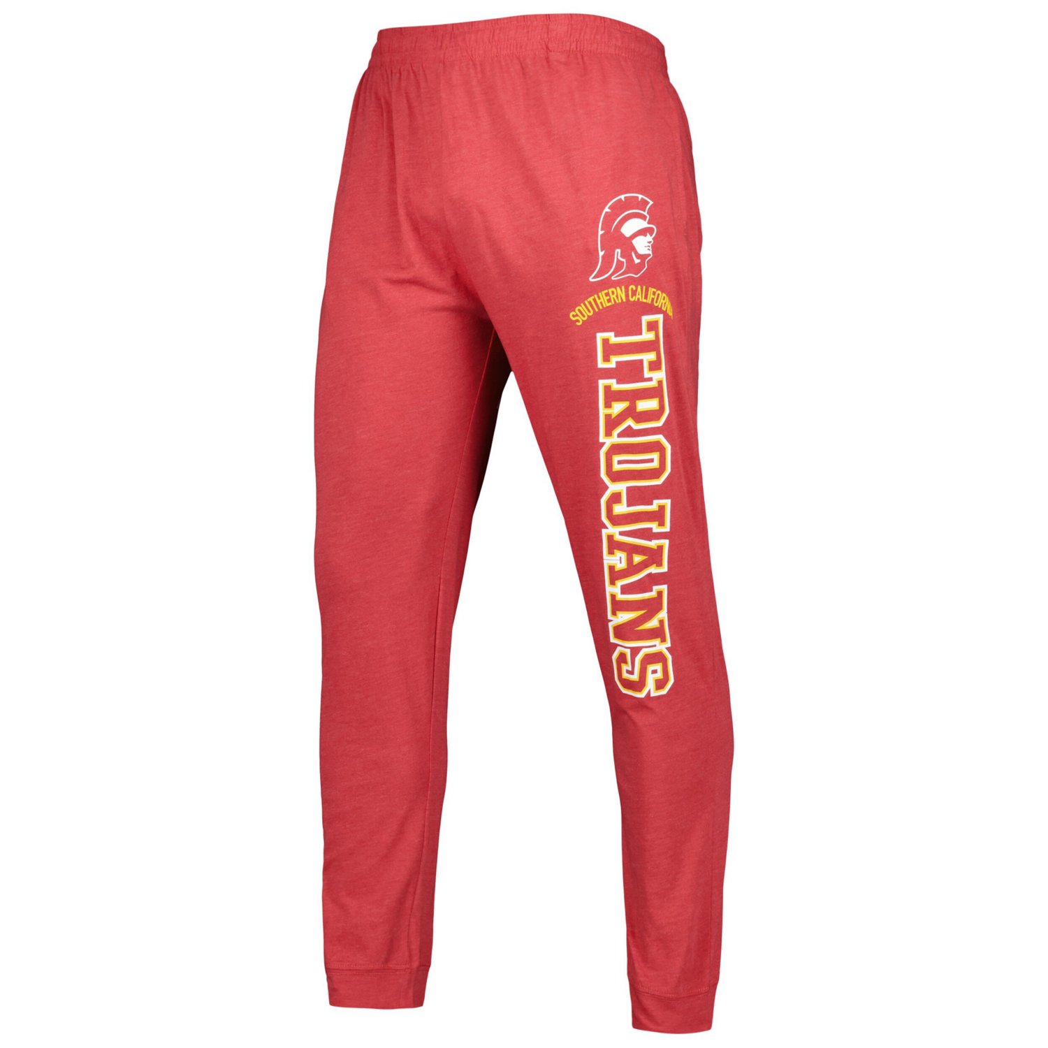 Concepts Sport Charcoal USC Trojans Meter Pullover Hoodie Pant Sleep Set Academy