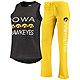 Concepts Sport /Gold Iowa Hawkeyes Team Tank Top  Pants Sleep Set                                                                - view number 1 selected