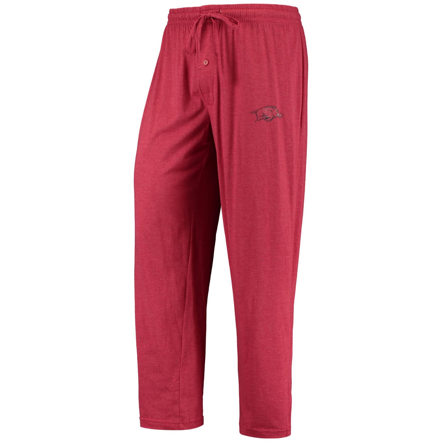Concepts Sport /Heathered Charcoal Arkansas Razorbacks Meter Long Sleeve T-Shirt  Pants Sleep Set - view number 4
