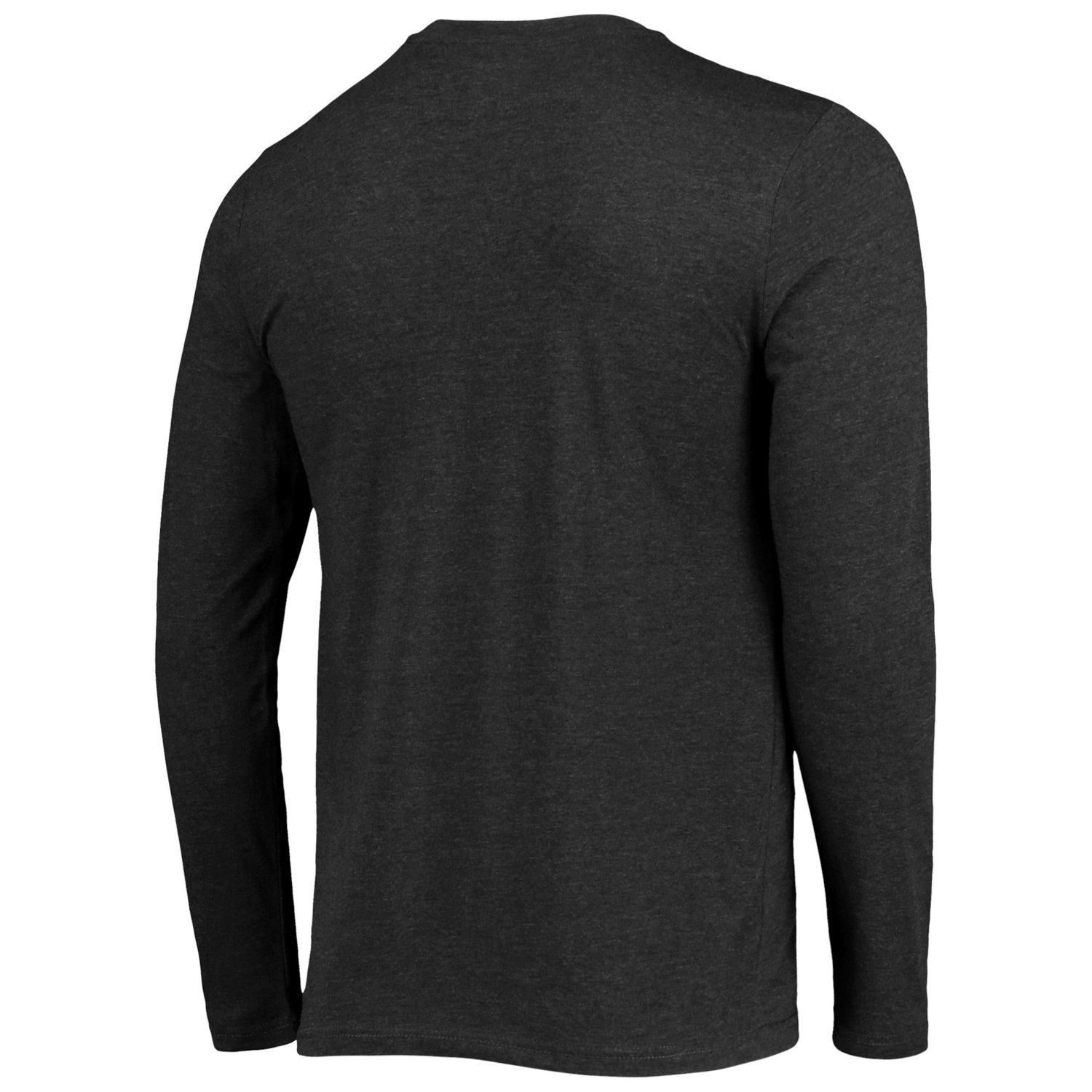 Concepts Sport /Heathered Charcoal Kansas State Wildcats Meter Long Sleeve T-Shirt  Pants Sleep Set - view number 3