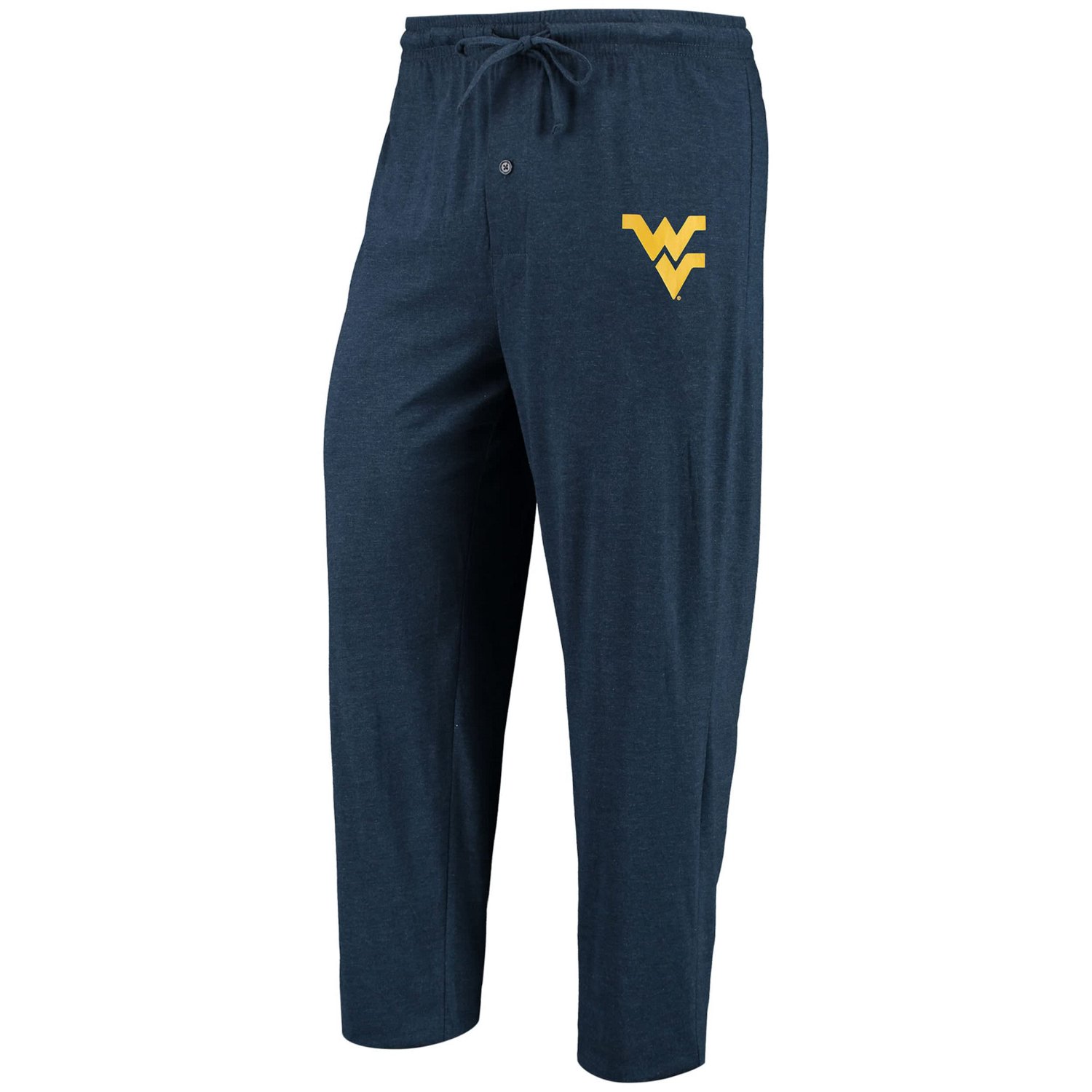 Concepts Sport /Heathered Charcoal West Virginia Mountaineers Meter Long Sleeve T-Shirt  Pants Sleep Set - view number 4