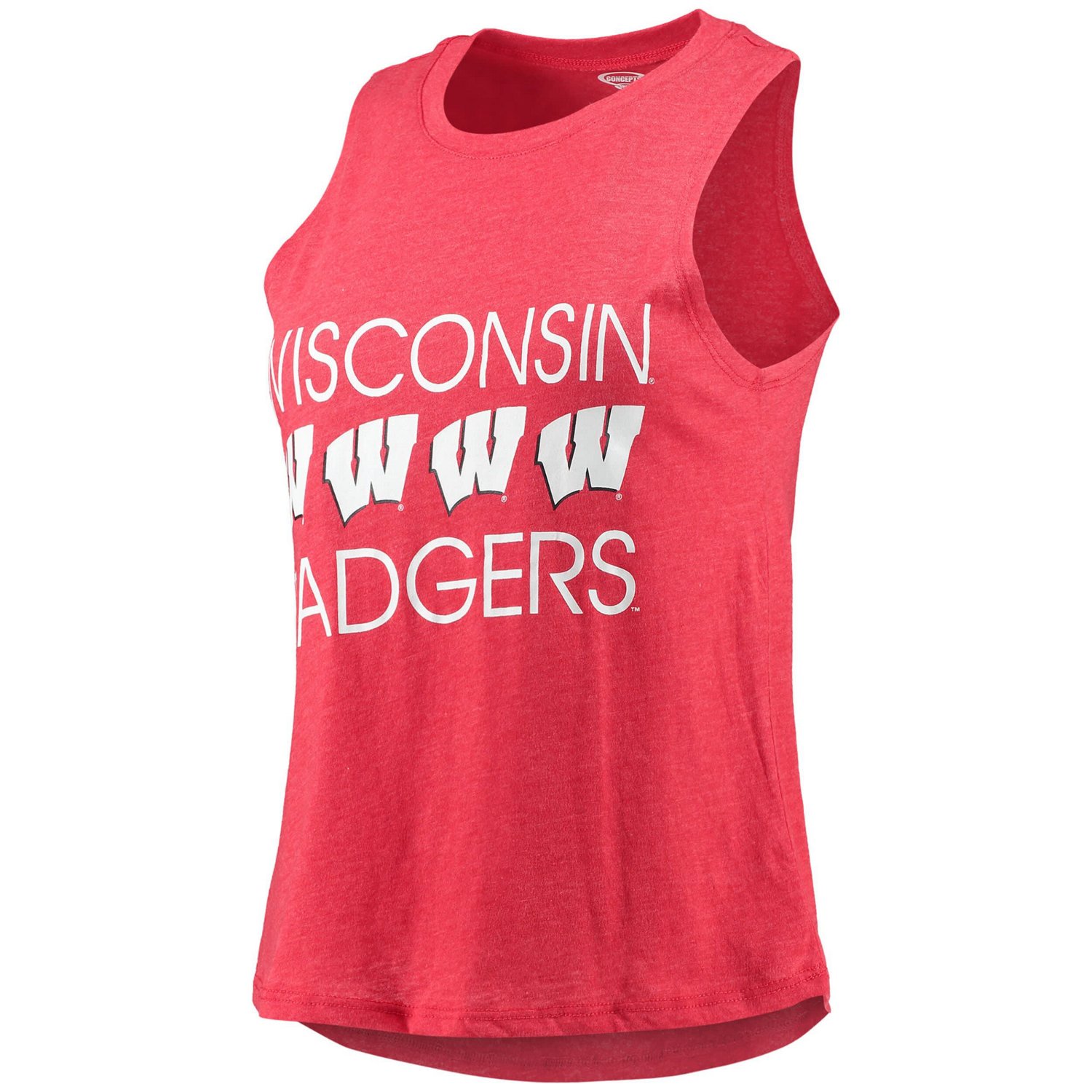 Concepts Sport /Red Wisconsin Badgers Tank Top  Pants Sleep Set - view number 2