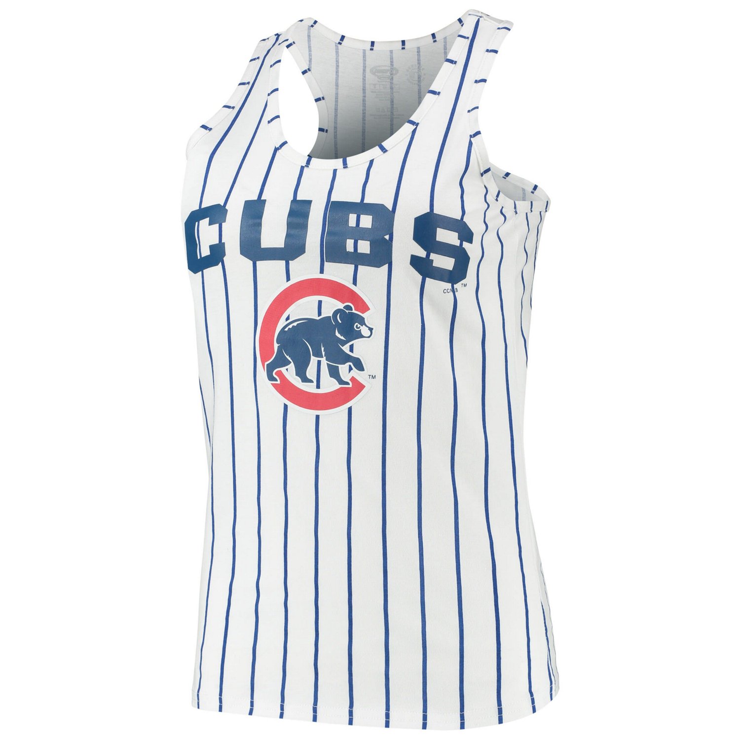 Concepts Sport /White Chicago Cubs Vigor Racerback Tank Top  Shorts Sleep Set                                                    - view number 2