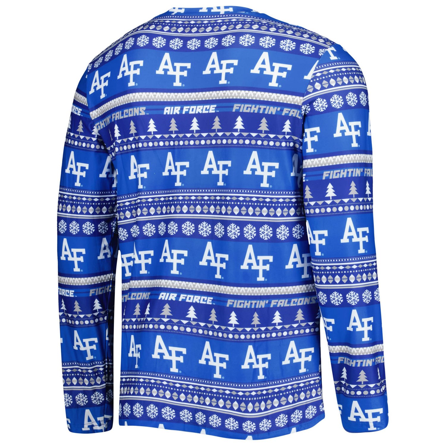 Concepts Sport Air Force Falcons Swivel Long Sleeve T-Shirt  Pants Sleep Set - view number 3