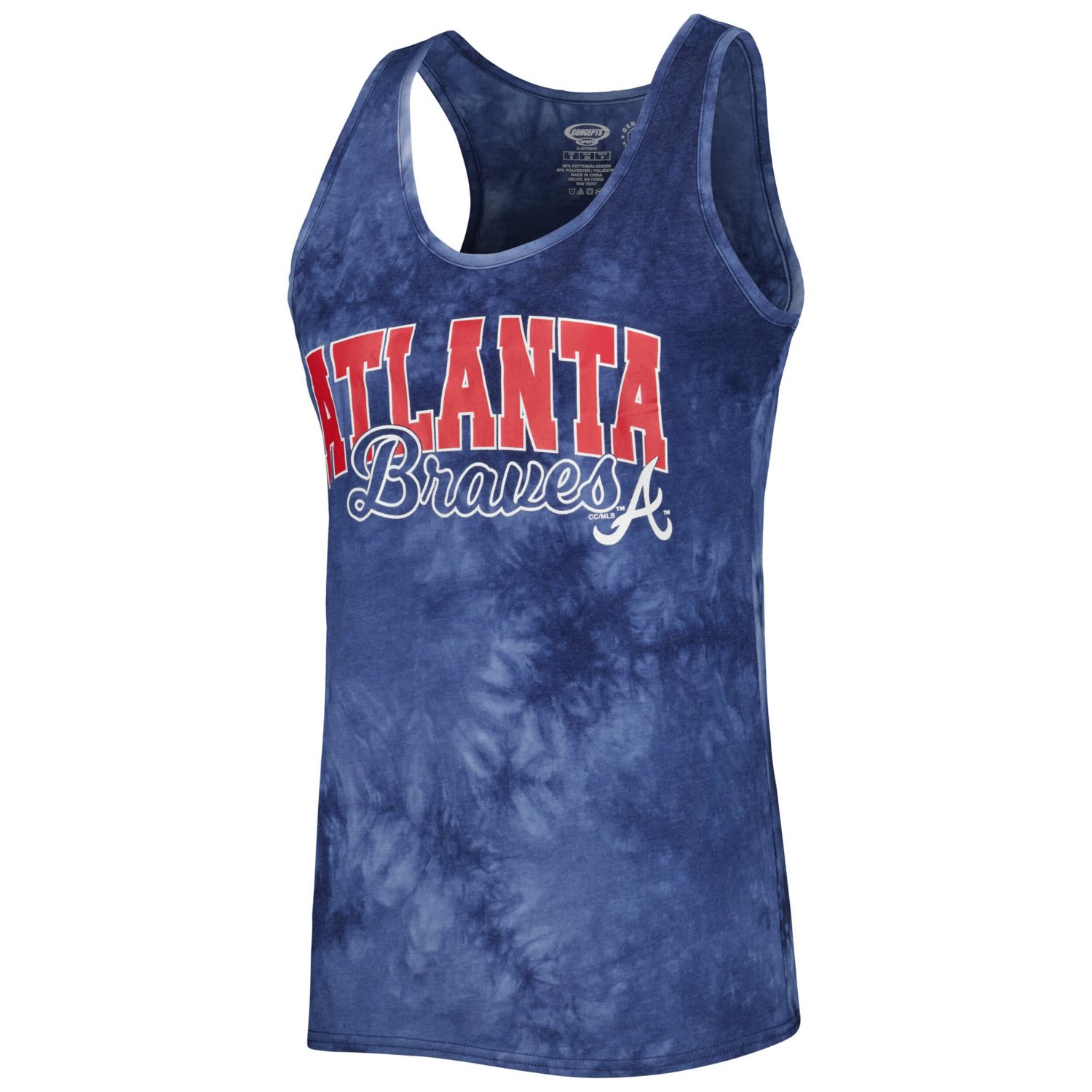 Concepts Sport Atlanta Braves Billboard Racerback Tank  Shorts Sleep Set - view number 2