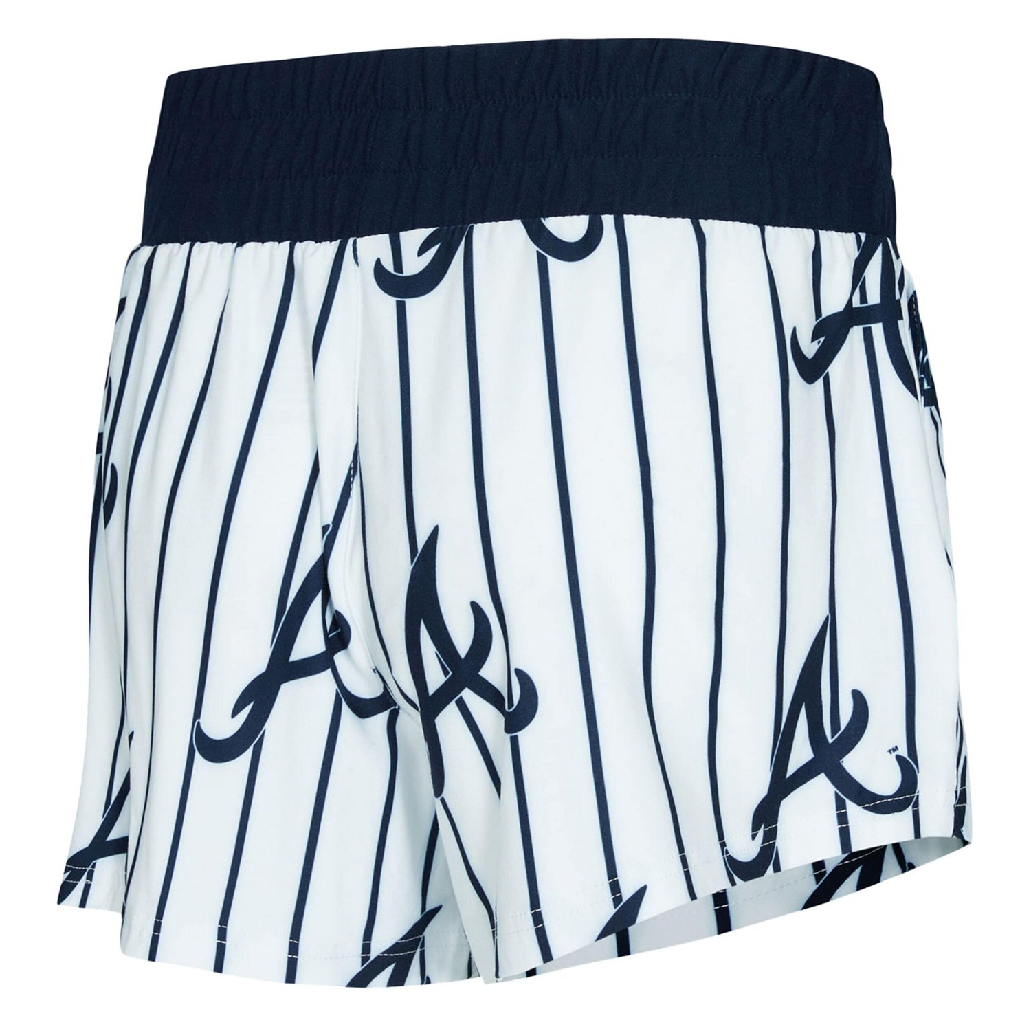 Concepts Sport Atlanta Braves Pinstripe Record Tank  Short Set - view number 3