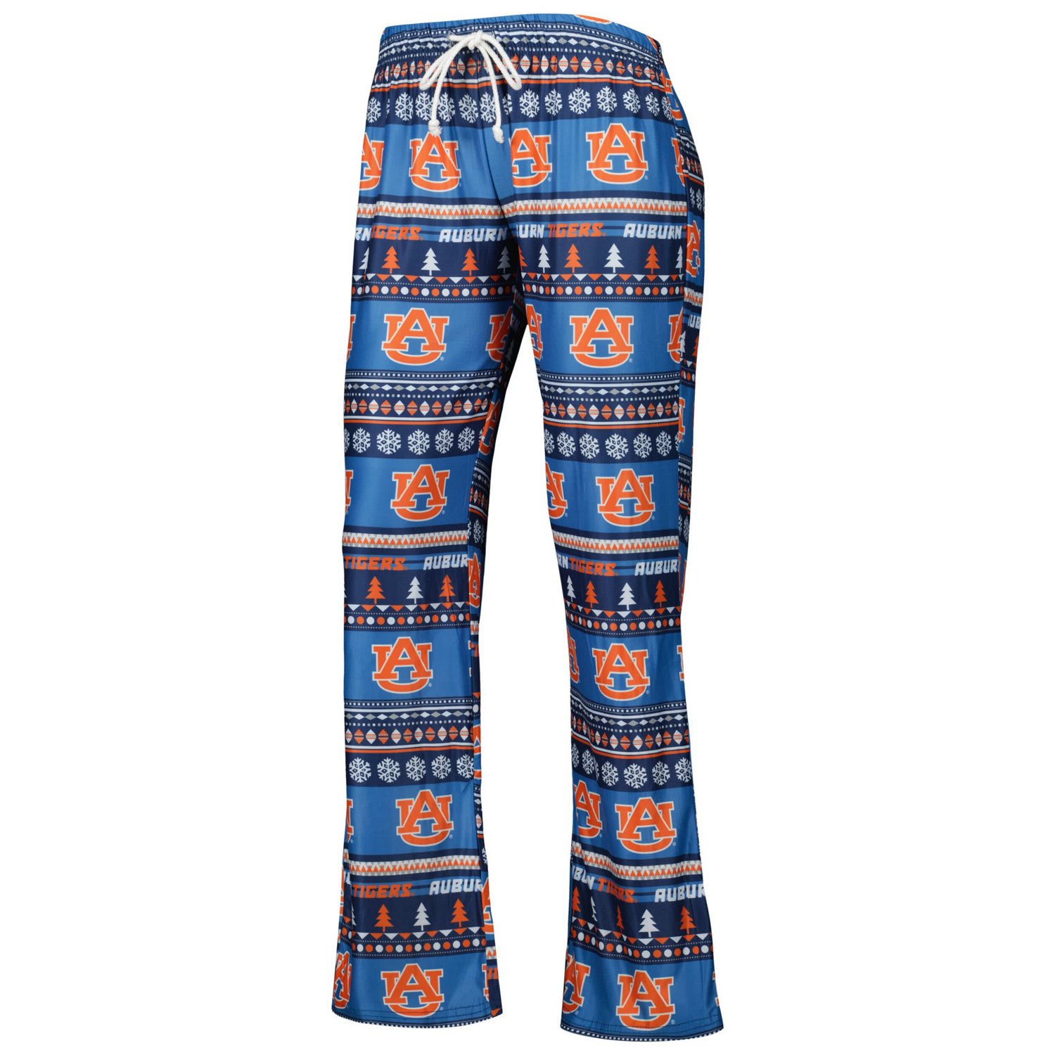 Concepts Sport Auburn Tigers Holiday Long Sleeve T-Shirt and Pants Sleep Set                                                     - view number 4