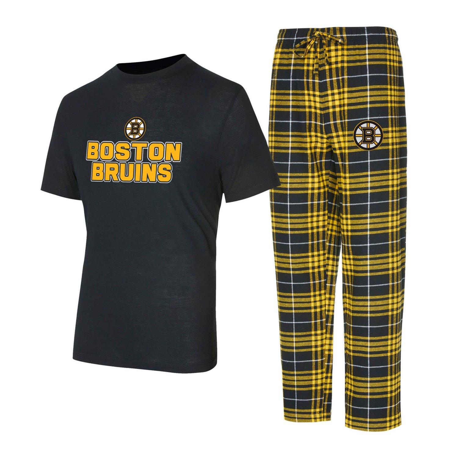 Concepts Sport Boston Bruins Vector T-Shirt  Pants Sleep Set