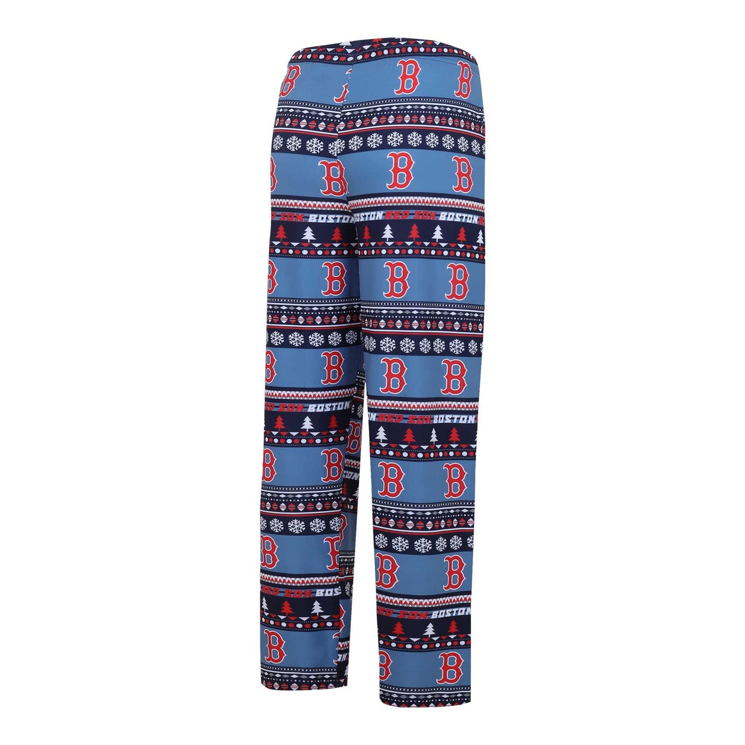 Concepts Sport Boston Red Sox Knit Ugly Sweater Long Sleeve Top  Pants Set                                                       - view number 3