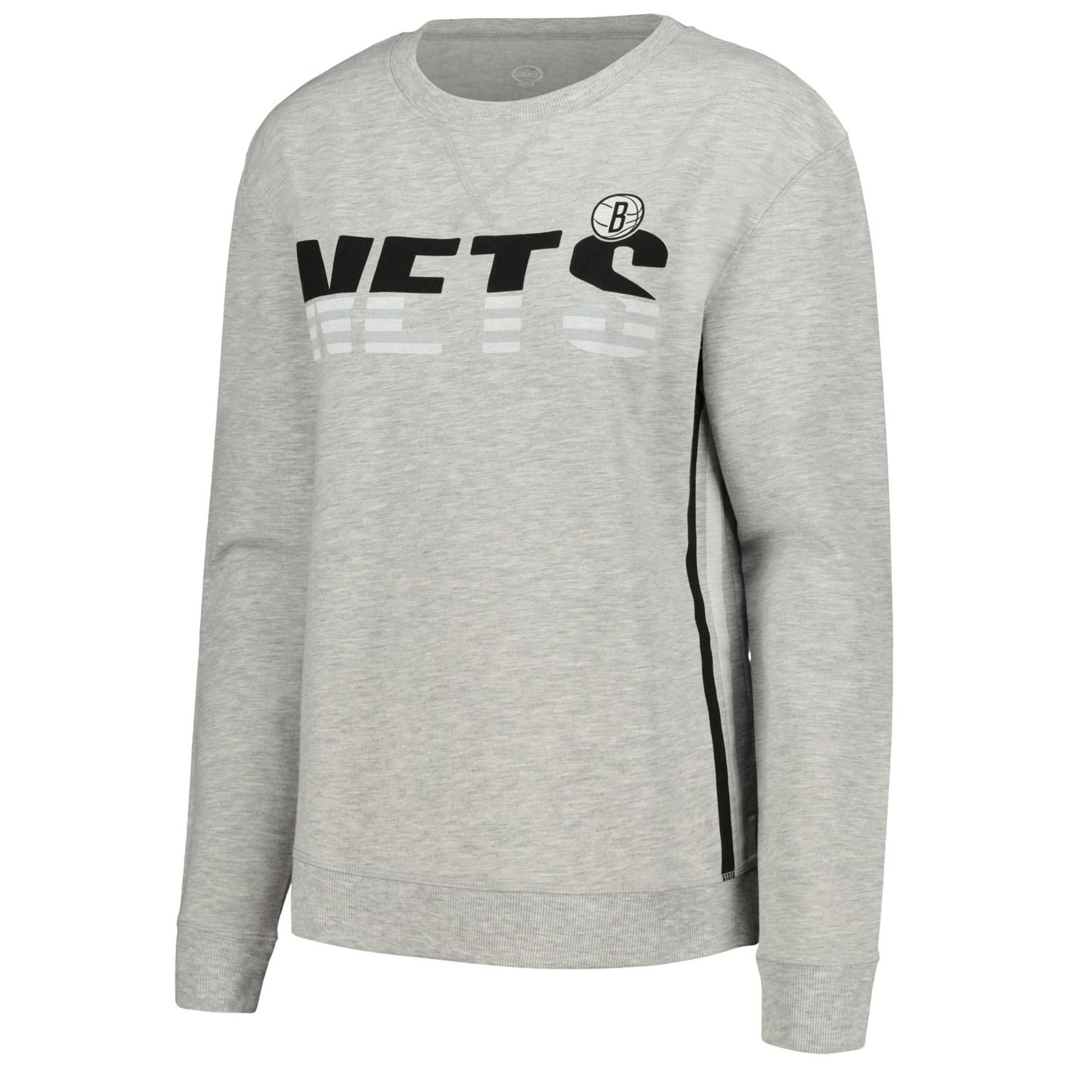 Concepts Sport Brooklyn Nets Cedar Long Sleeve T-Shirt  Shorts Sleep Set                                                         - view number 2