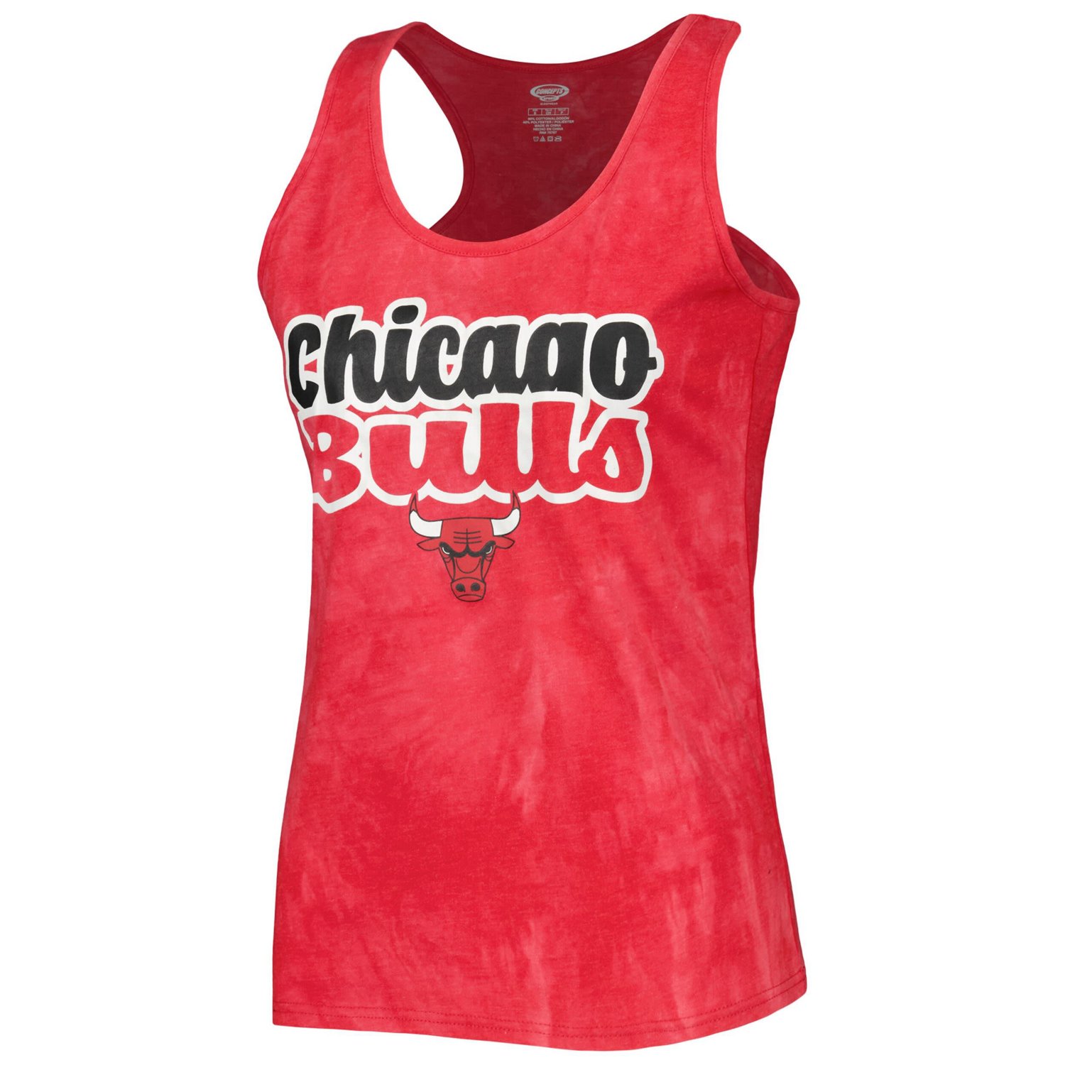 Concepts Sport Chicago Bulls Billboard Tank Top  Shorts Sleep Set                                                                - view number 2