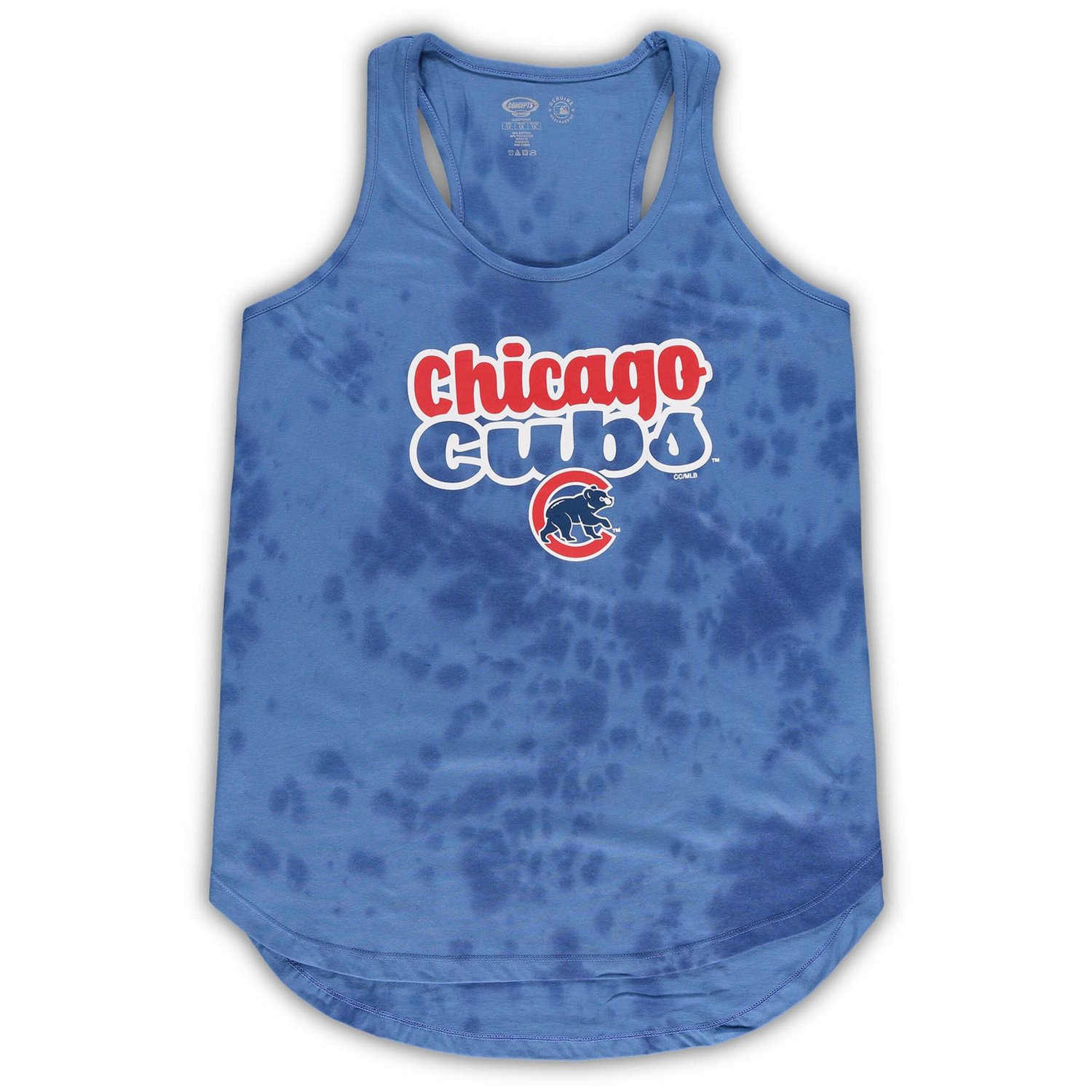 Concepts Sport Chicago Cubs Plus Size Cloud Tank Top  Shorts Sleep Set - view number 2