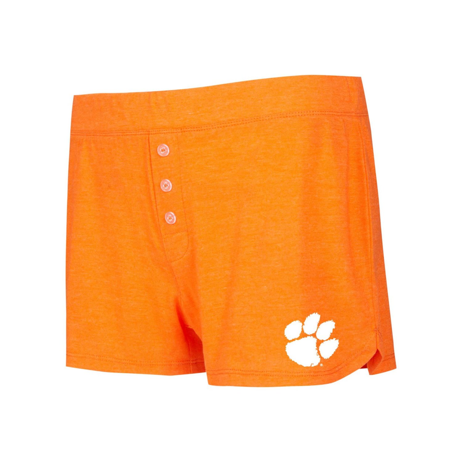 Concepts Sport Clemson Tigers Team Color Long Sleeve T-Shirt  Shorts Set - view number 3