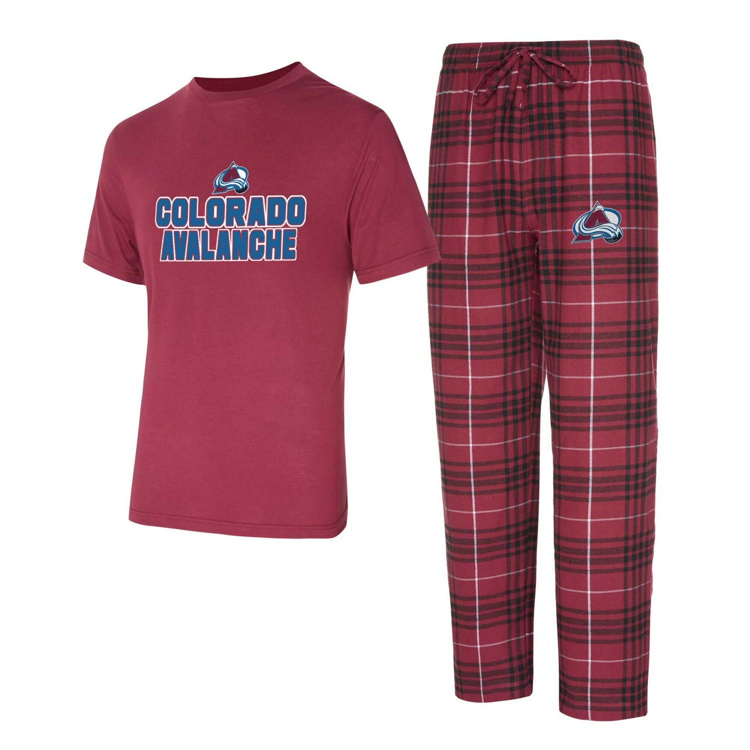Concepts Sport Colorado Avalanche Vector T-Shirt  Pants Sleep Set - view number 1