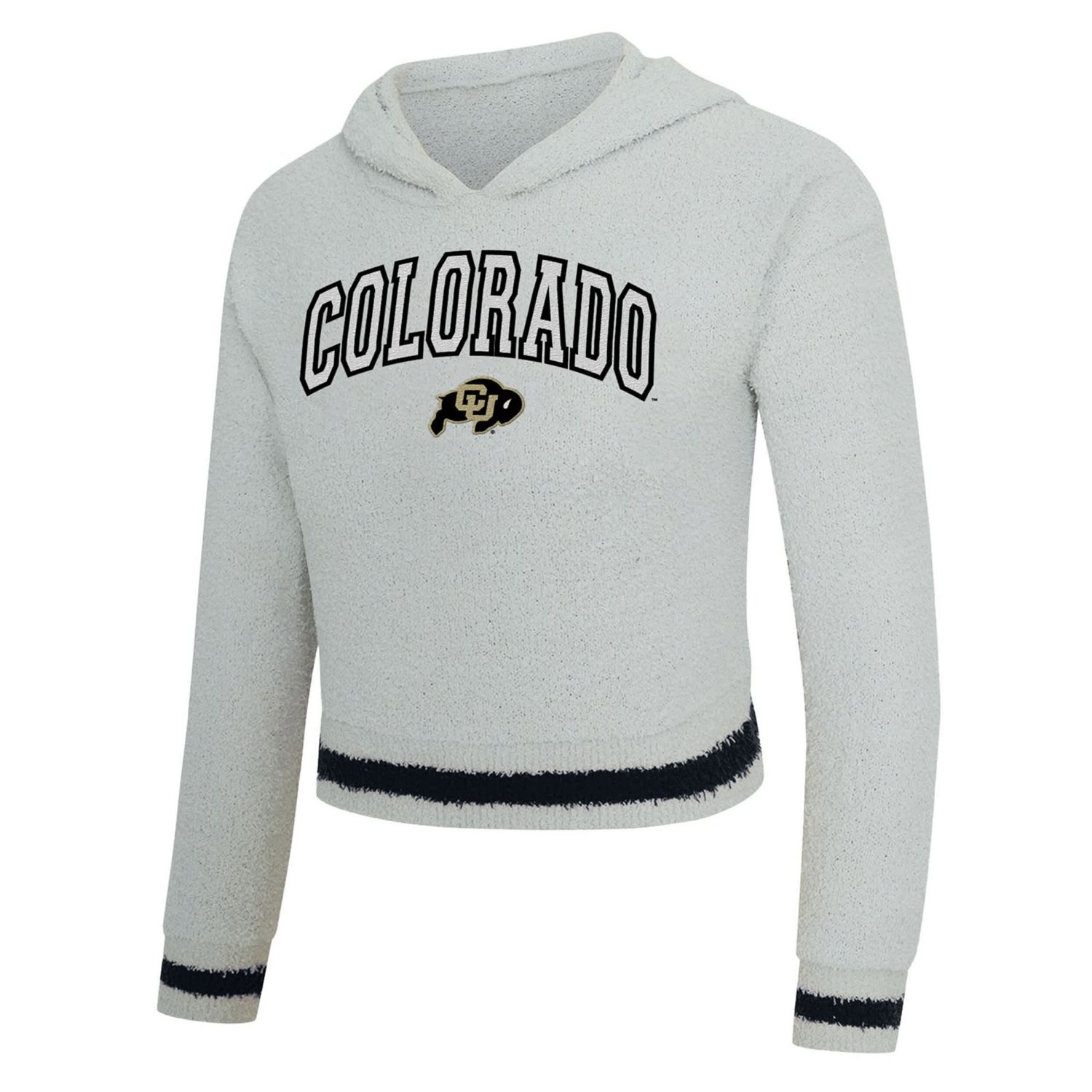 Concepts Sport Colorado Buffaloes Whitley Long Sleeve Hoodie Top  Shorts Set - view number 2