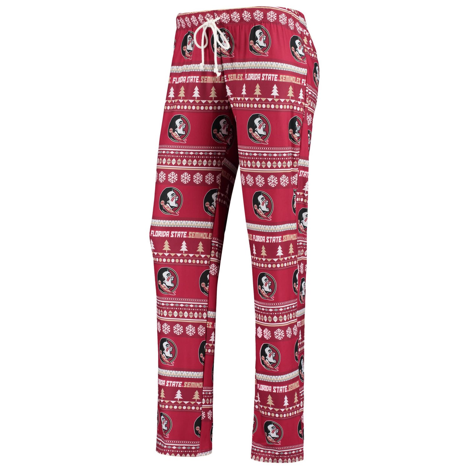 Concepts Sport Florida State Seminoles Holiday Long Sleeve T-Shirt  Pants Sleep Set                                              - view number 4
