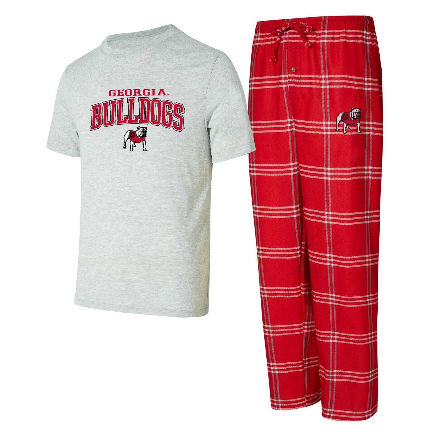 Concepts Sport Georgia Bulldogs T-Shirt  Pants Sleep Set