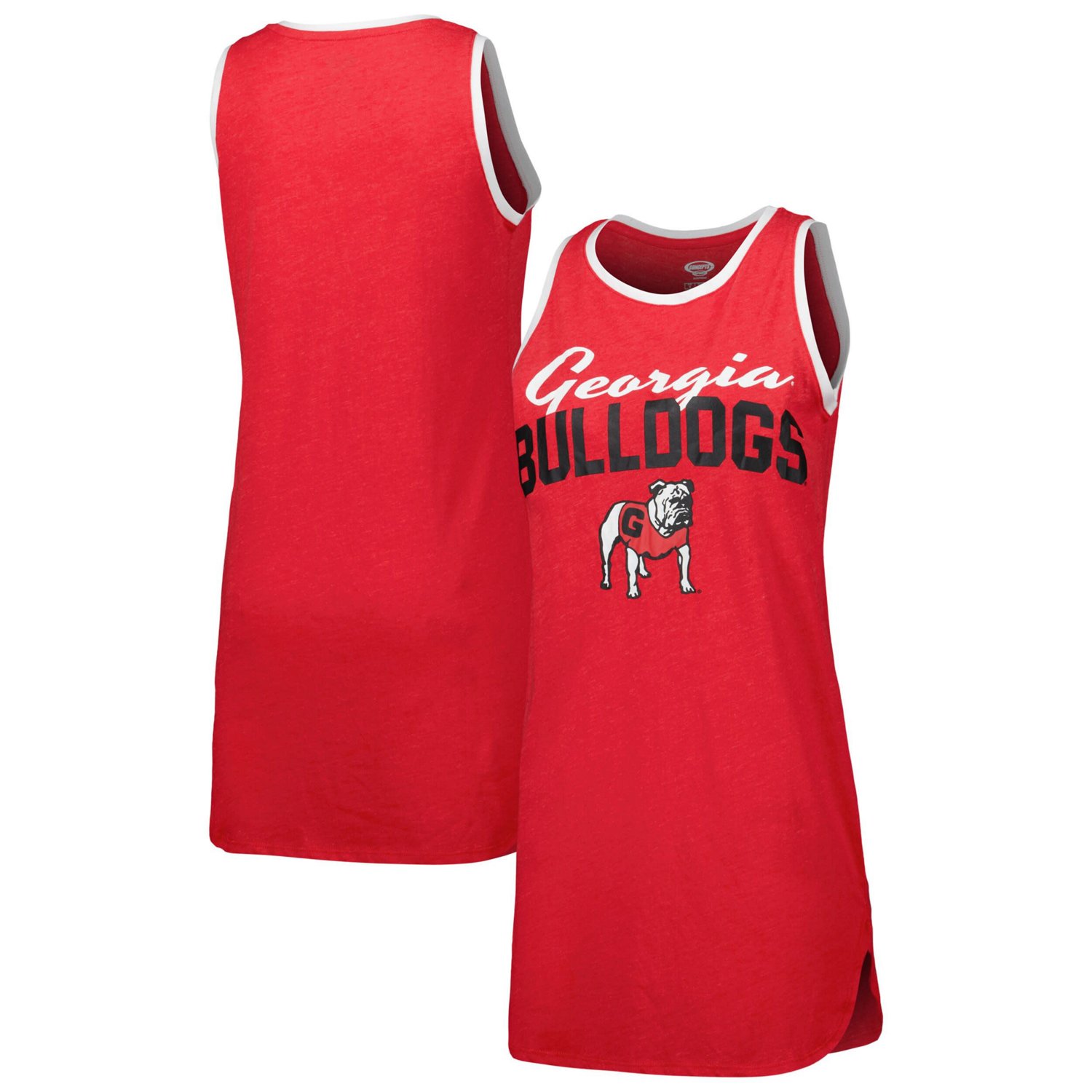 Concepts Sport Georgia Bulldogs Tank Nightshirt - view number 1