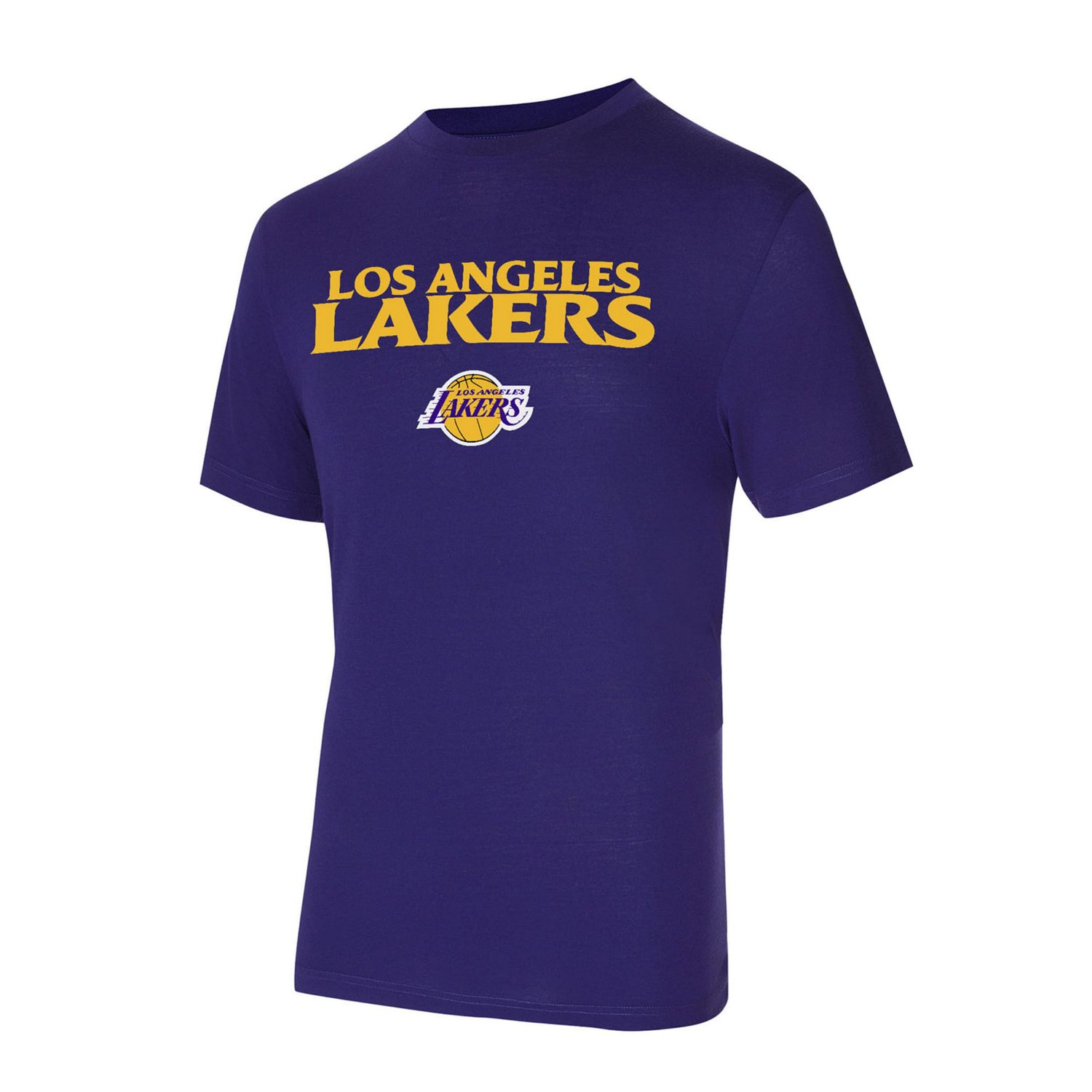 Concepts Sport Gold Los Angeles Lakers Avondale T-Shirt  Flannel Pants Set - view number 2