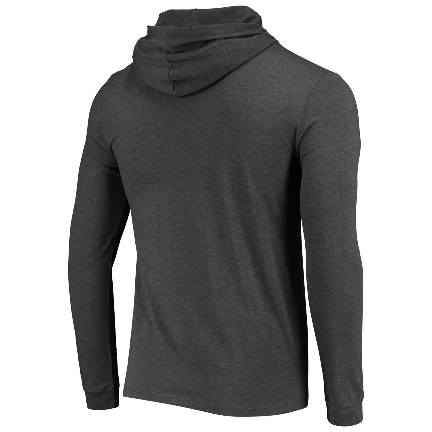 Concepts Sport Heather Charcoal Kansas Jayhawks Meter Long Sleeve Hoodie T-Shirt  Jogger Pajama Set - view number 3