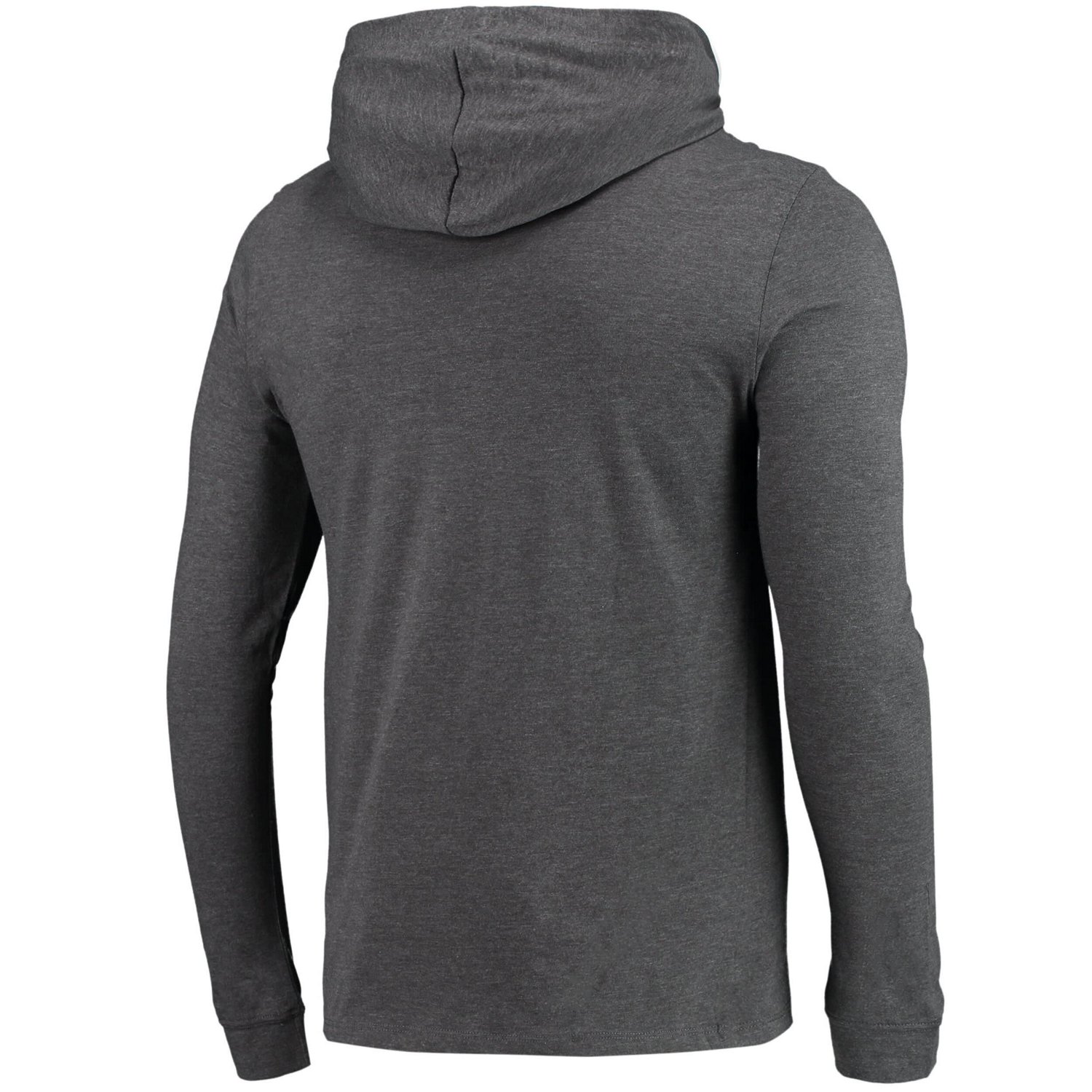 Concepts Sport Heather Charcoal Midshipmen Meter Long Sleeve Hoodie T-Shirt  Jogger Pajama Set - view number 3