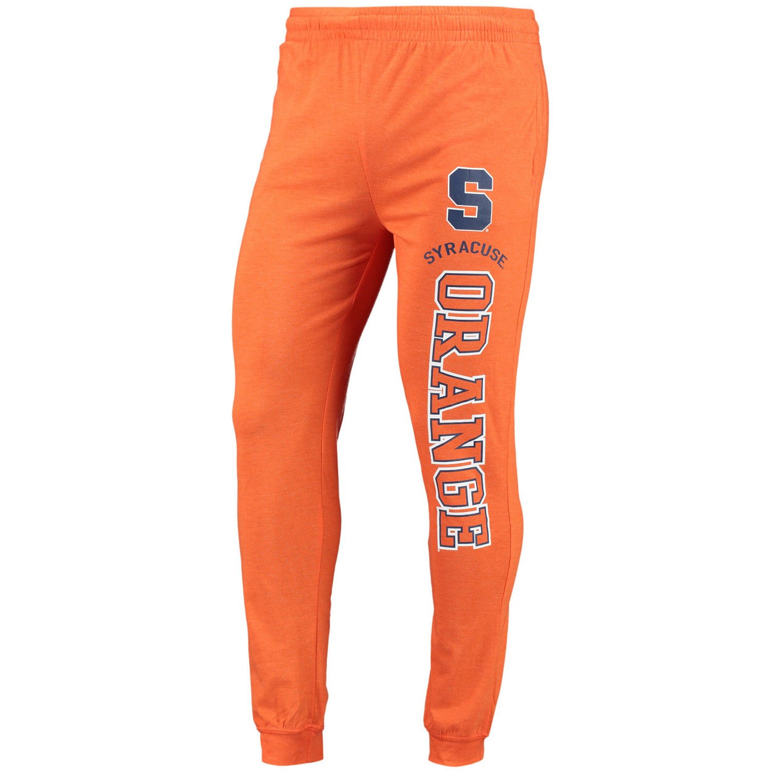 Concepts Sport Heather Charcoal Syracuse Meter Long Sleeve Hoodie T-Shirt  Jogger Pajama Set