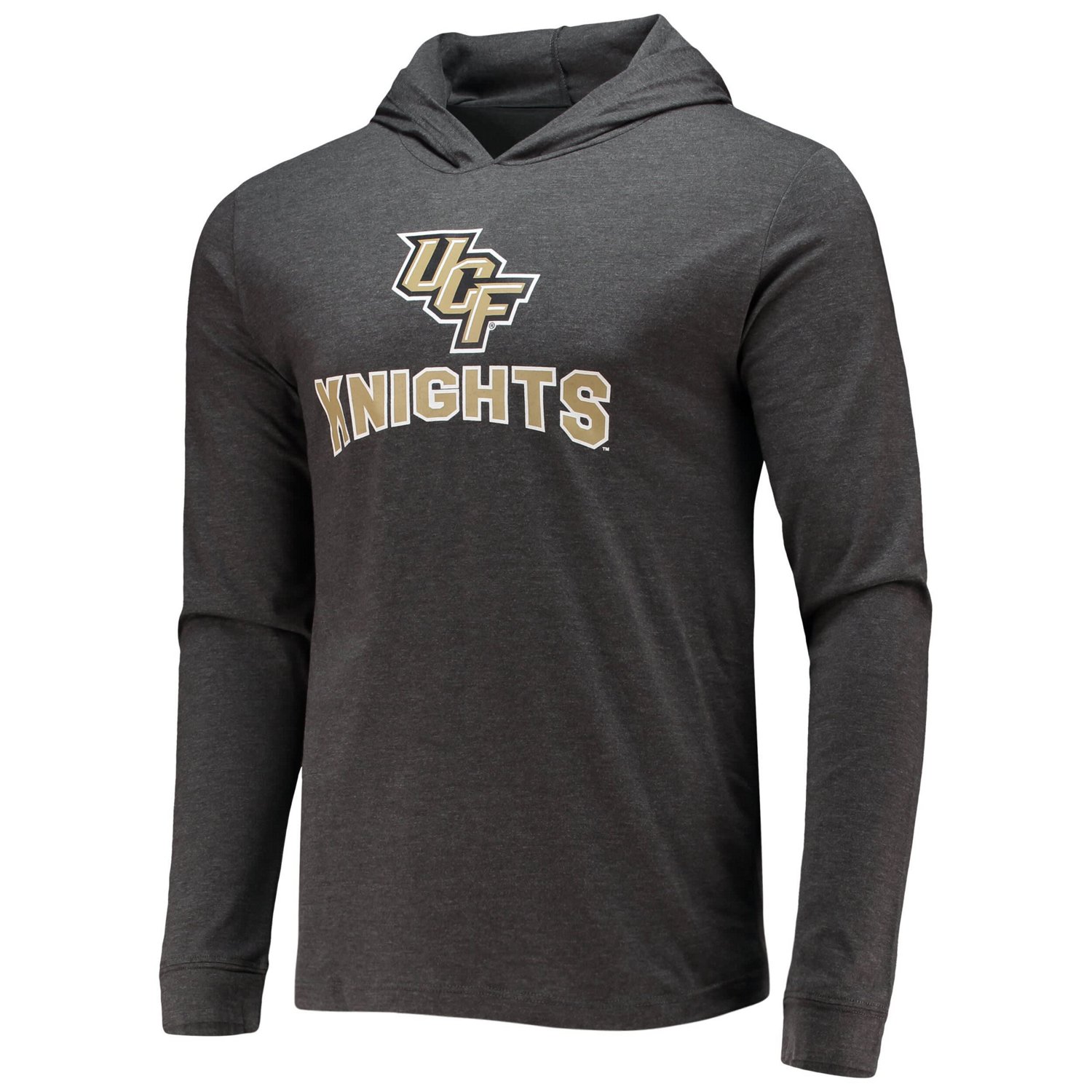 Concepts Sport Heather Charcoal UCF Knights Meter Long Sleeve Hoodie T-Shirt  Jogger Pajama Set