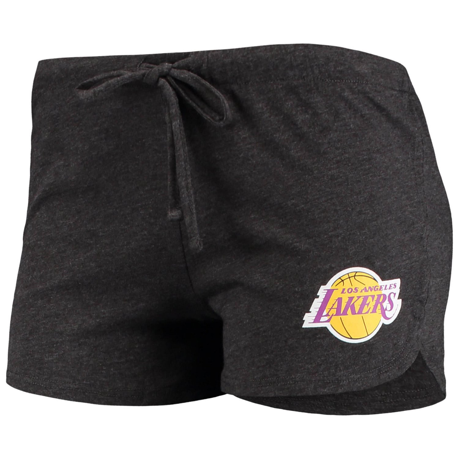 Concepts Sport Heathered /Heathered Purple Los Angeles Lakers Raglan Long Sleeve T-Shirt  Shorts Sleep Set                       - view number 4