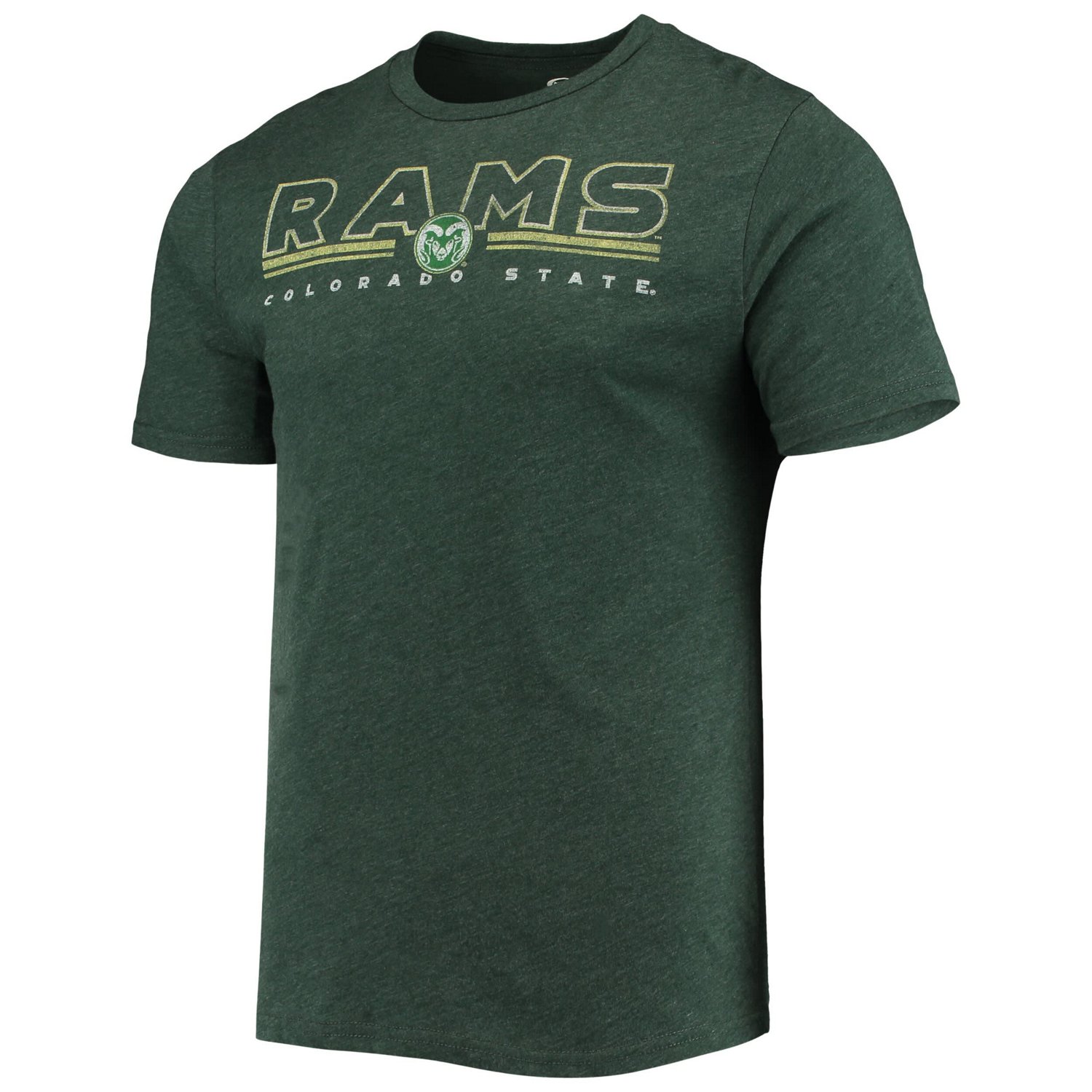 Concepts Sport Heathered Charcoal Colorado State Rams Meter T-Shirt  Pants Sleep Set - view number 2