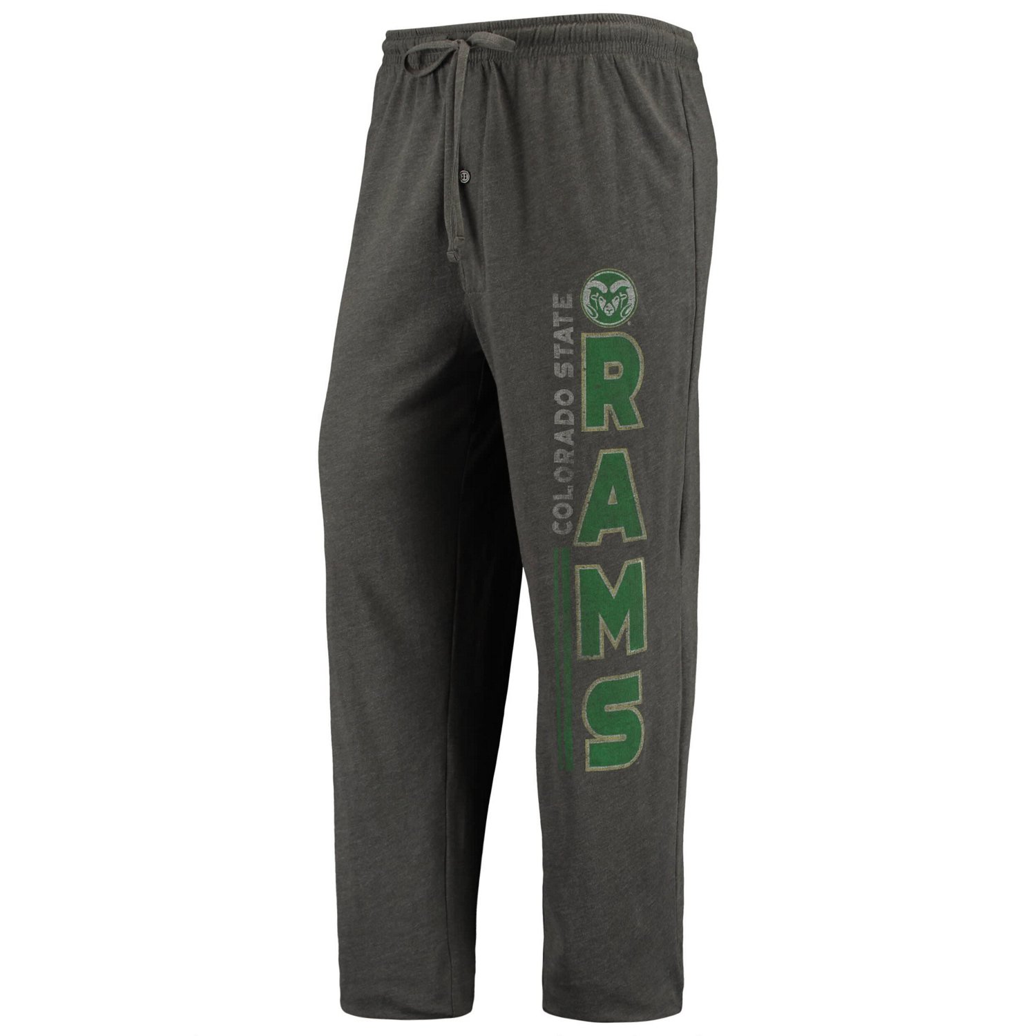 Concepts Sport Heathered Charcoal Colorado State Rams Meter T-Shirt  Pants Sleep Set - view number 4