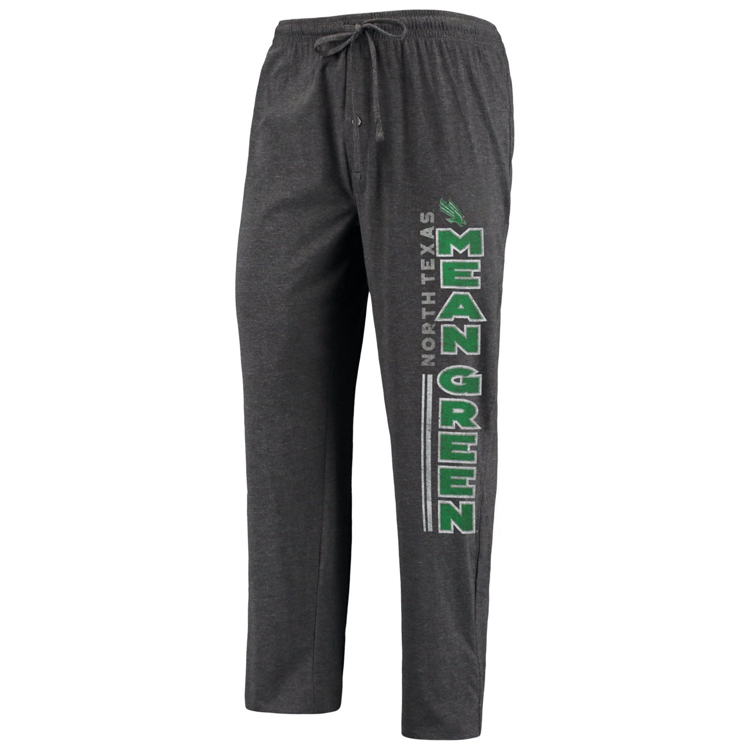 Concepts Sport Heathered Charcoal Kelly North Texas Mean Meter T-Shirt  Pants Sleep Set - view number 4