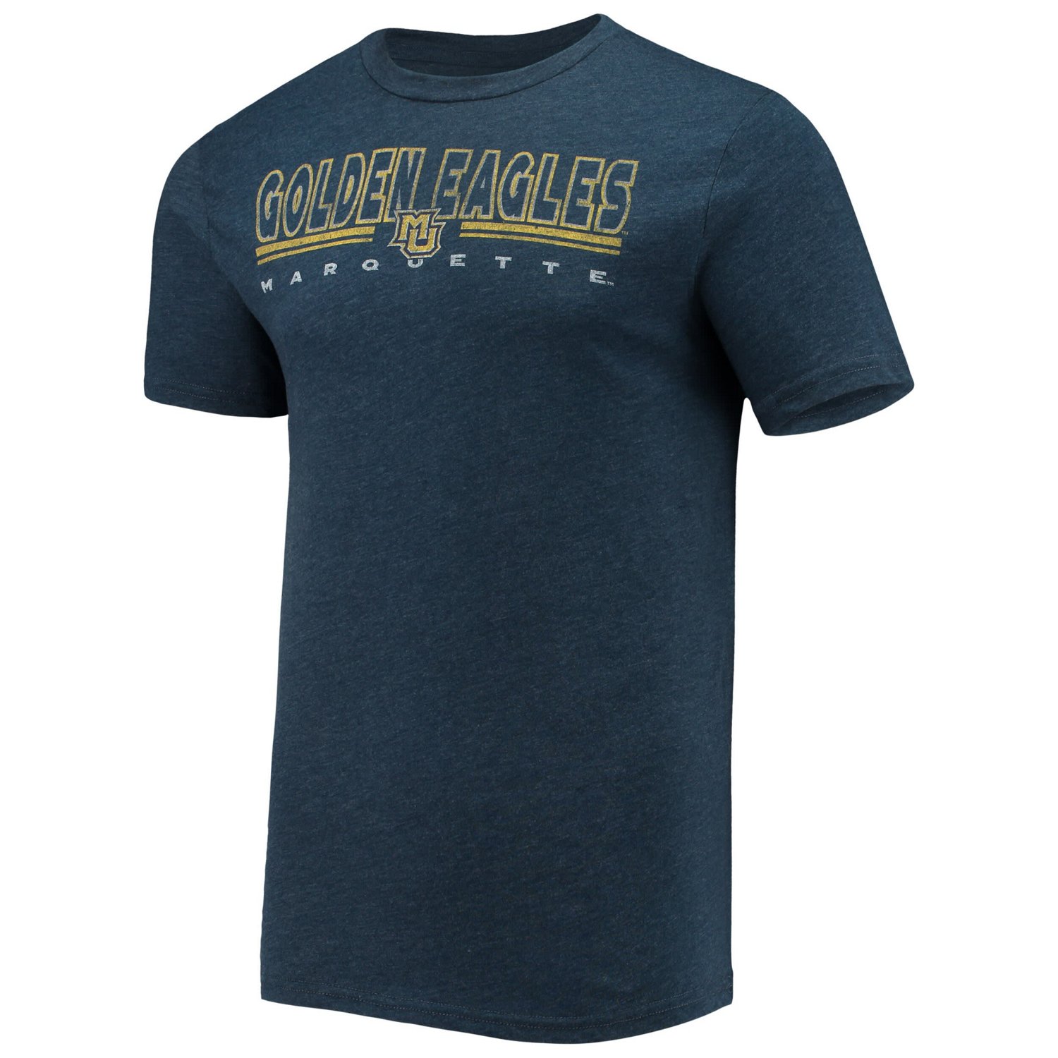 Concepts Sport Heathered Charcoal Marquette Golden Eagles Meter T-Shirt  Pants Sleep Set - view number 2