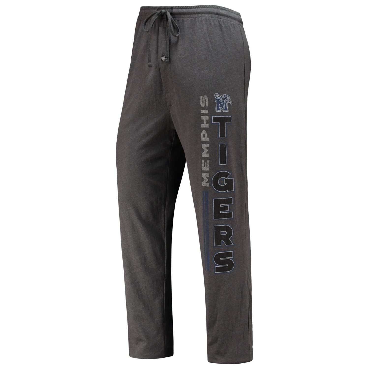 Concepts Sport Heathered Charcoal Memphis Tigers Meter T-Shirt  Pants Sleep Set - view number 4