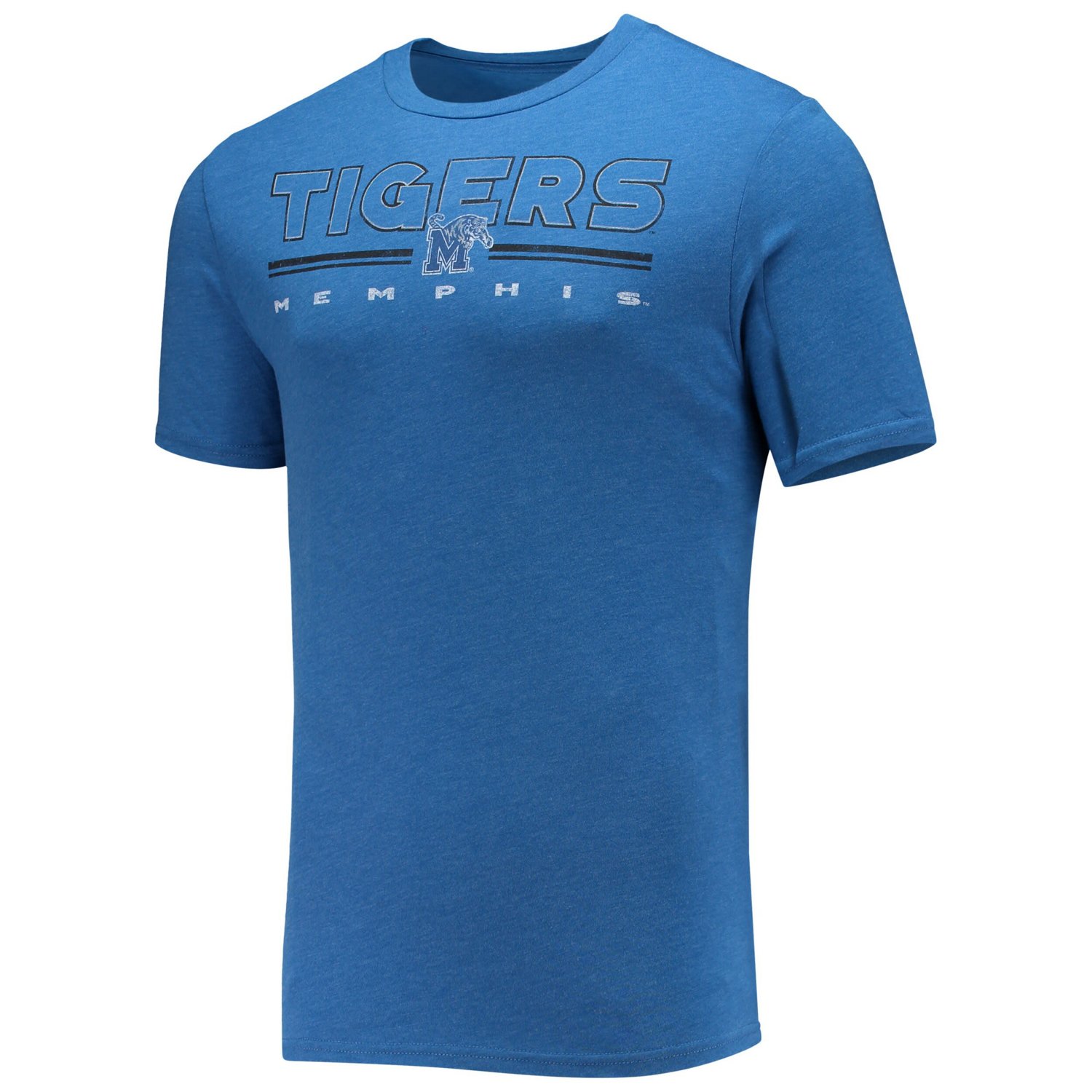 Concepts Sport Heathered Charcoal Memphis Tigers Meter T-Shirt  Pants Sleep Set - view number 2