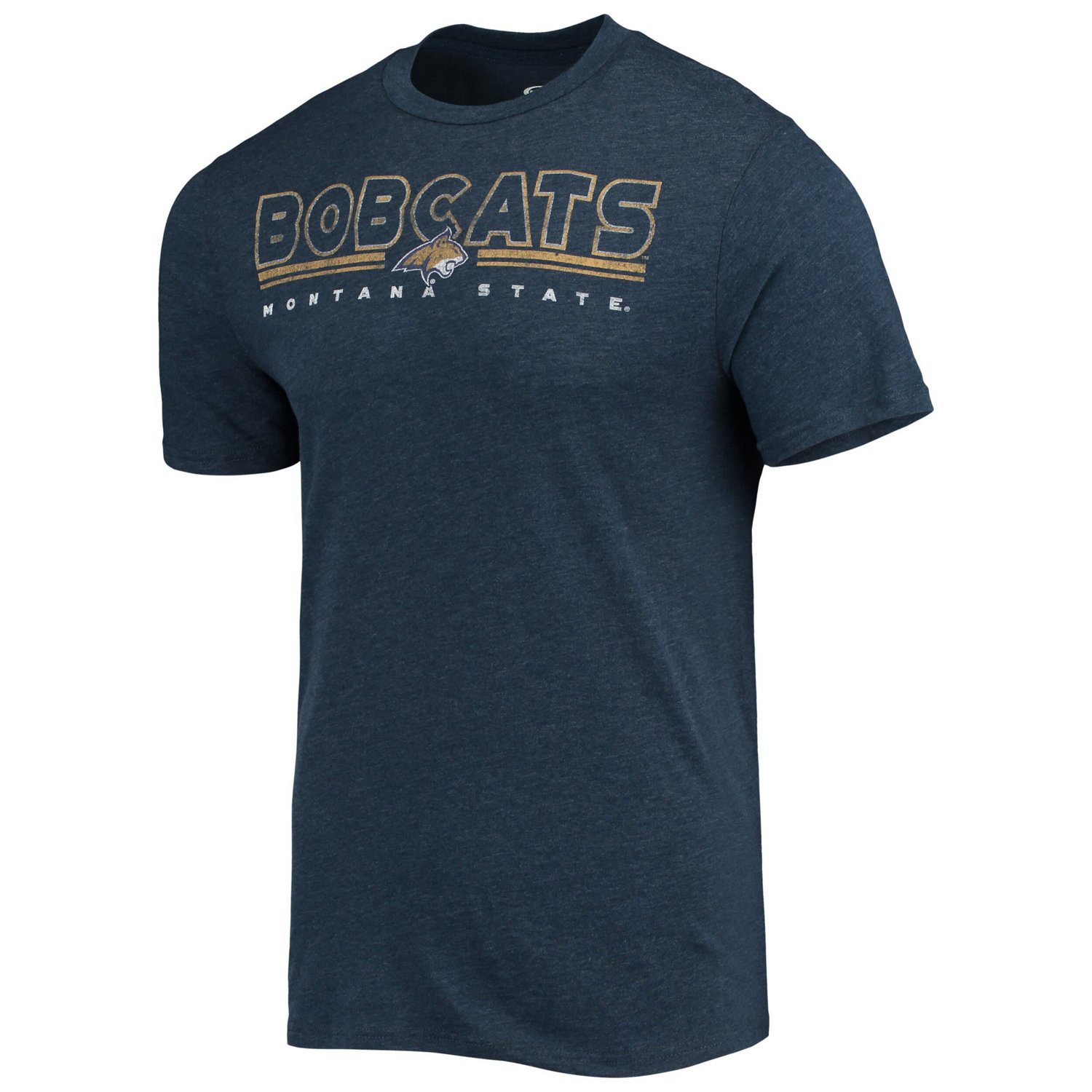 Concepts Sport Heathered Charcoal Montana State Bobcats Meter T-Shirt  Pants Sleep Set                                           - view number 2