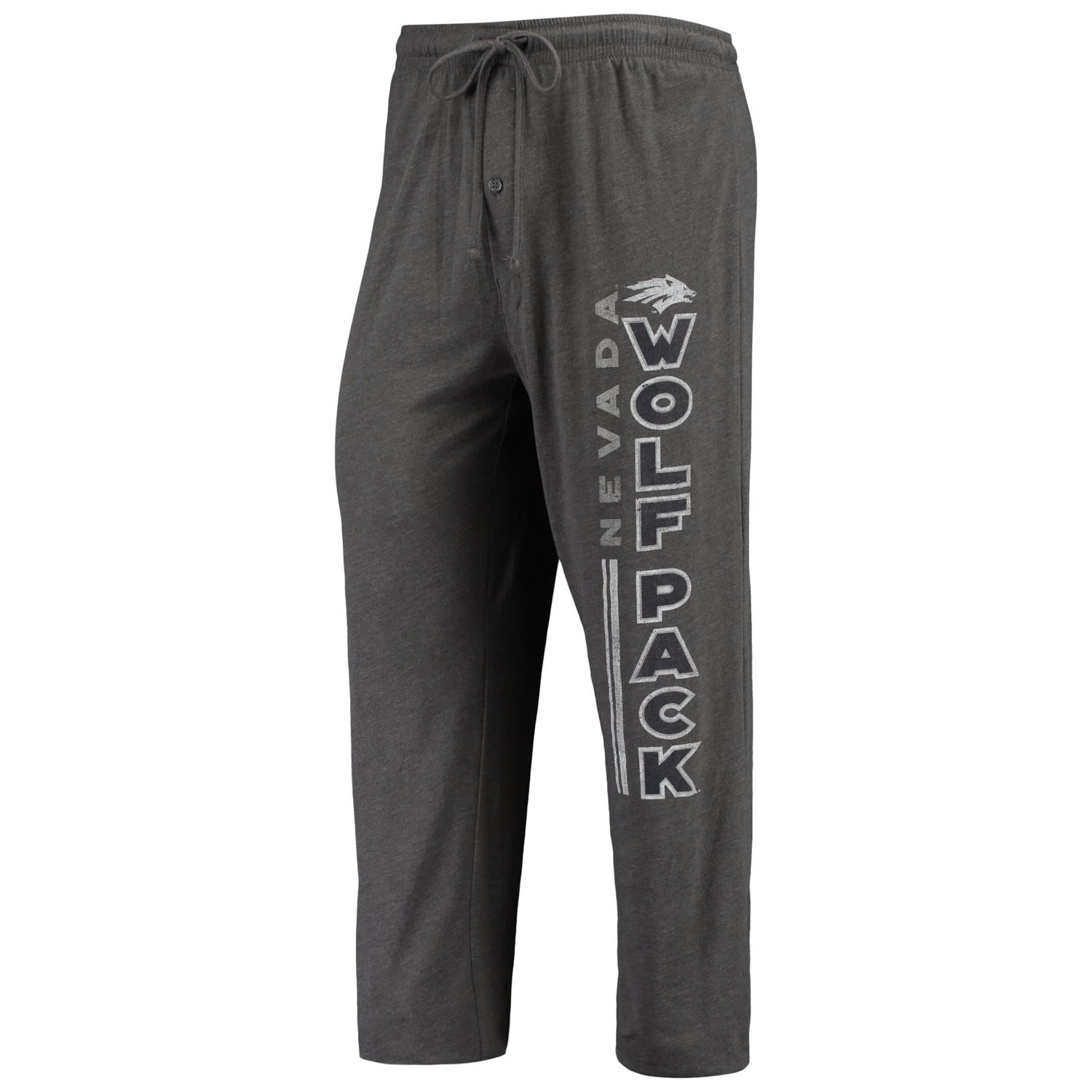 Concepts Sport Heathered Charcoal Nevada Wolf Pack Meter T-Shirt  Pants Sleep Set - view number 4