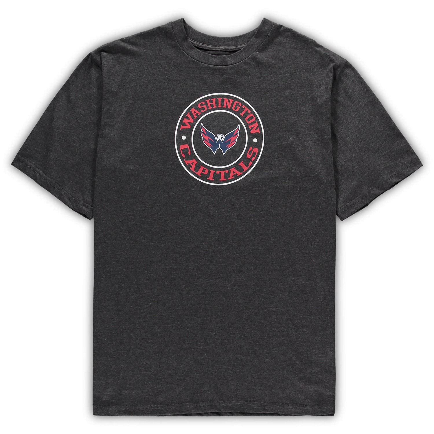 Concepts Sport Heathered Charcoal Washington Capitals Big  Tall Top  Shorts Sleep Set - view number 2