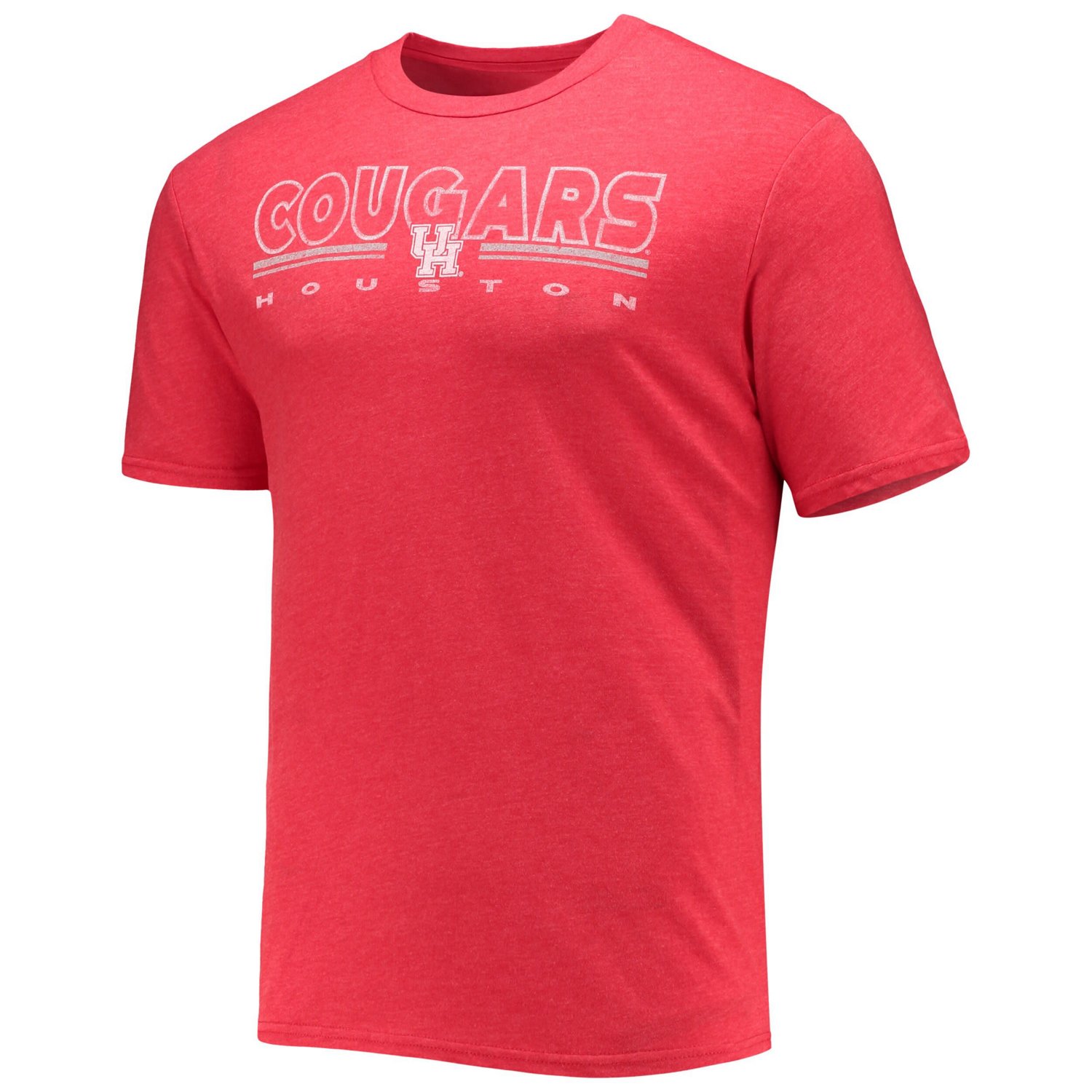 Concepts Sport Heathered Charcoal/ Houston Cougars Meter T-Shirt  Pants Sleep Set - view number 2