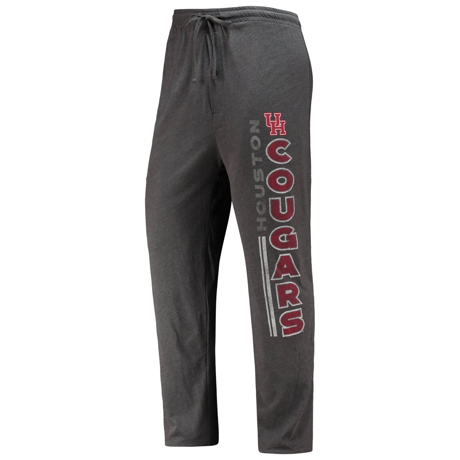 Concepts Sport Heathered Charcoal/ Houston Cougars Meter T-Shirt  Pants Sleep Set - view number 4