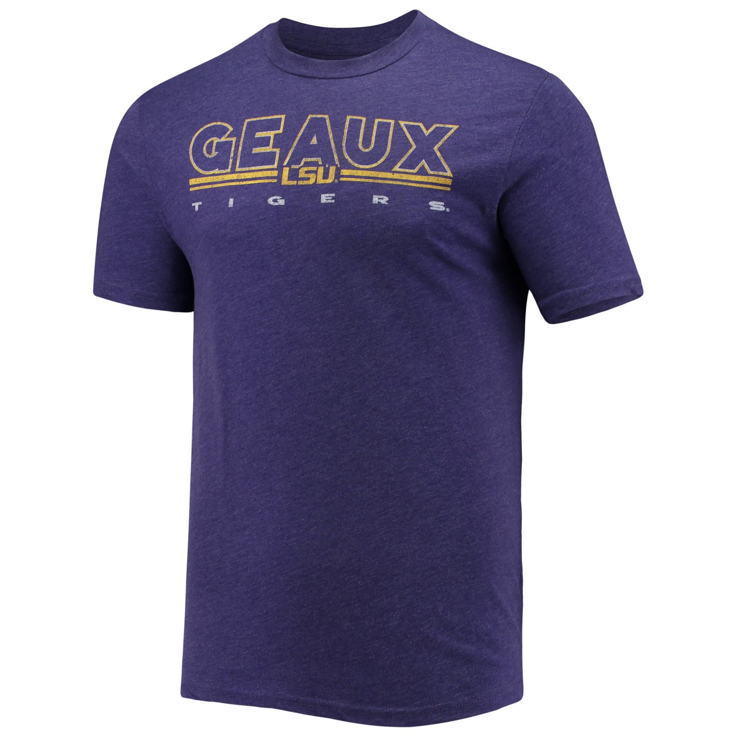 Concepts Sport Heathered Charcoal/ LSU Tigers Meter T-Shirt  Pants Sleep Set - view number 2