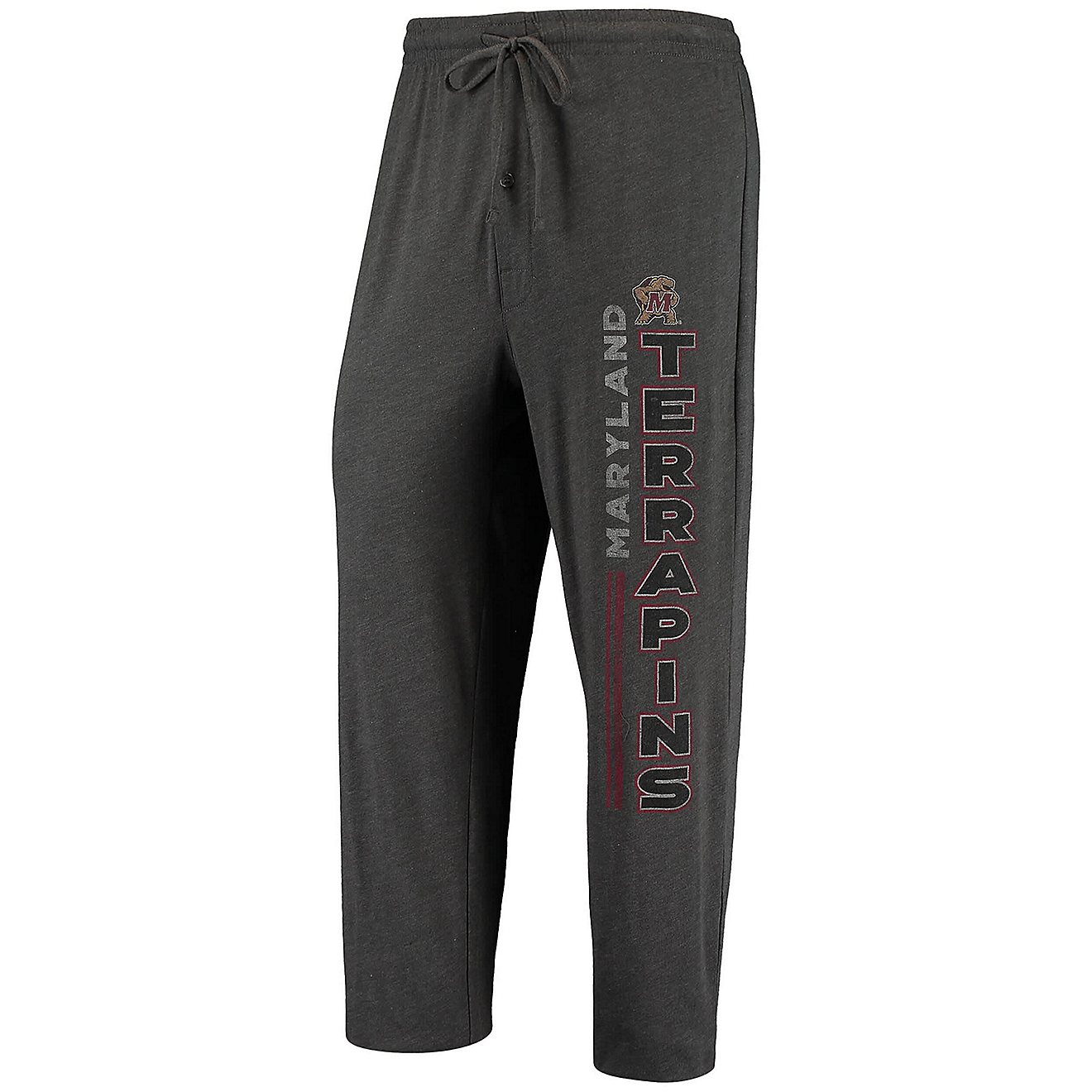 Concepts Sport Heathered Charcoal/ Maryland Terrapins Meter T-Shirt  Pants Sleep Set                                             - view number 4