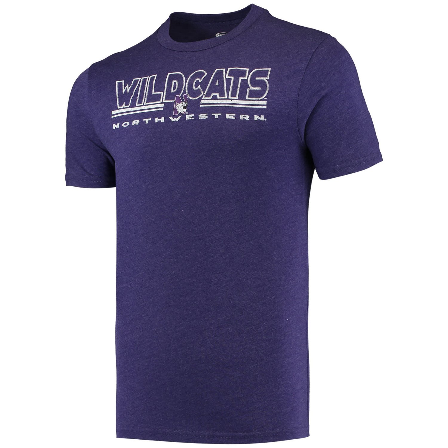 Concepts Sport Heathered Charcoal/ Northwestern Wildcats Meter T-Shirt  Pants Sleep Set - view number 2