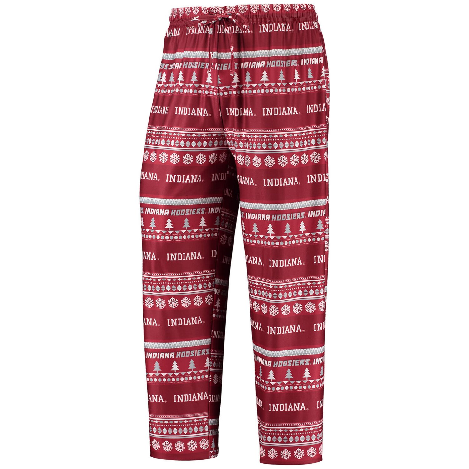 Concepts Sport Indiana Hoosiers Ugly Sweater Long Sleeve T-Shirt and Pants Sleep Set - view number 4