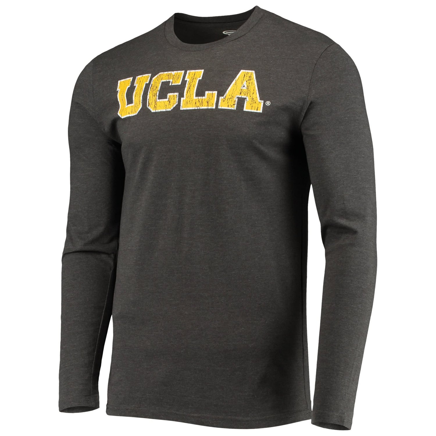 Concepts Sport Light /Heathered Charcoal UCLA Bruins Meter Long Sleeve T-Shirt  Pants Sleep Set - view number 2